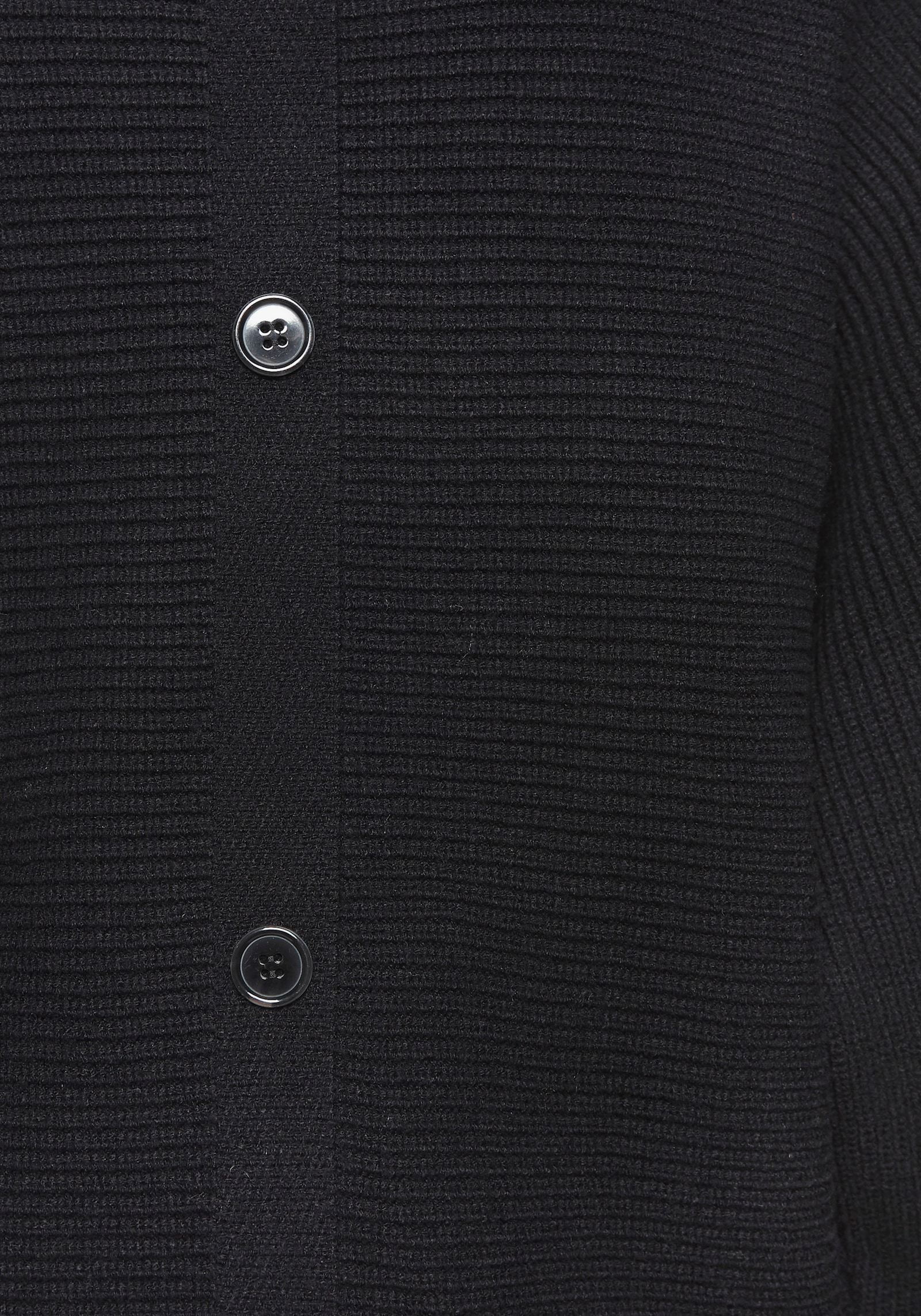 LASCANA Rundhalspullover - schwarz