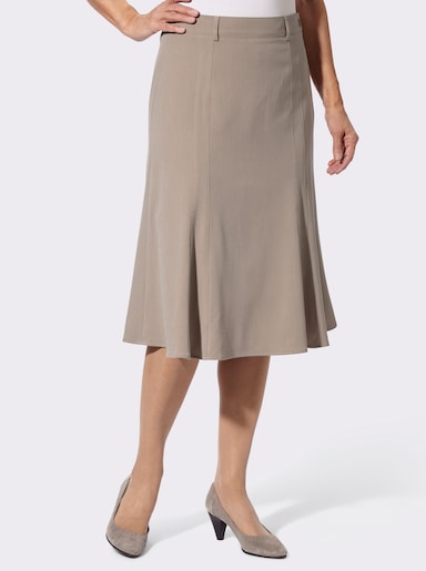 Bahnenrock in Godetform - sesam-meliert