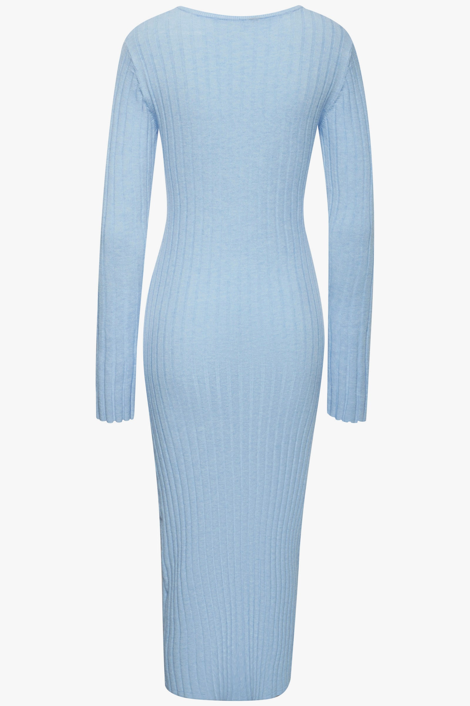 French Connection Strickkleid - blau-meliert