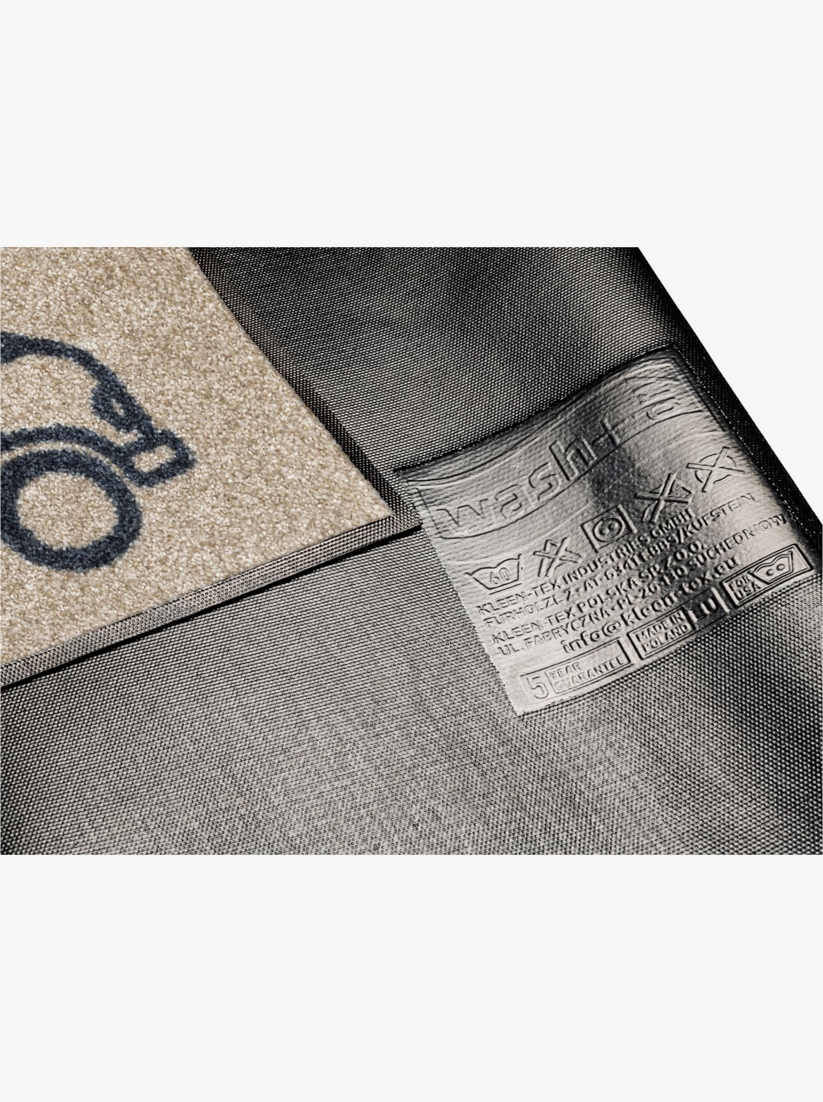 wash+dry by Kleen-Tex Fußmatte - beige