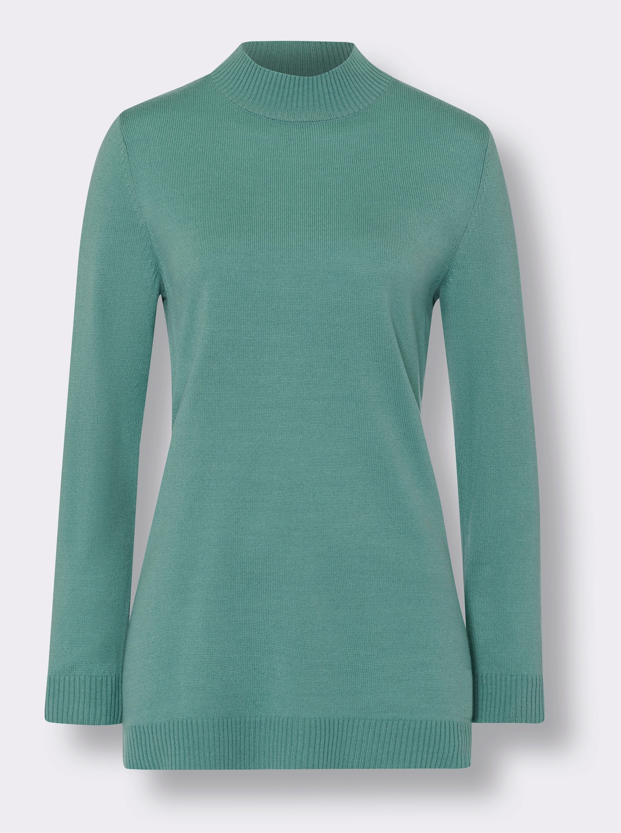 Lange pullover - salie