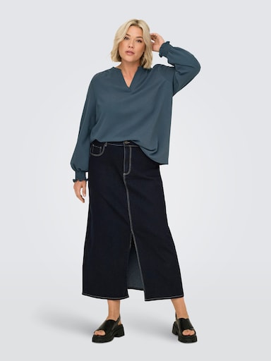 ONLY CARMAKOMA Shirtbluse - ombre blue