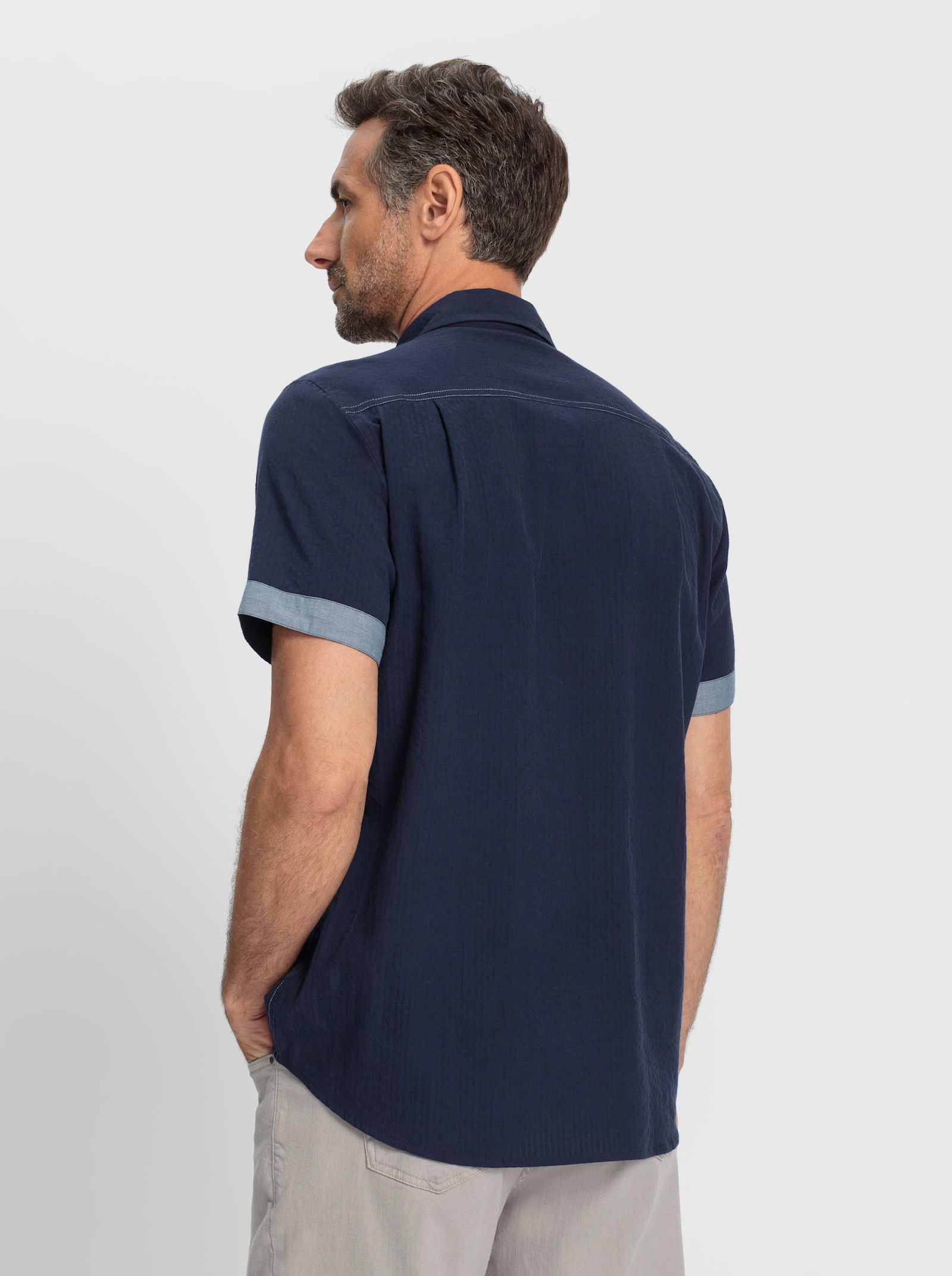 Catamaran Kurzarmhemd - marine