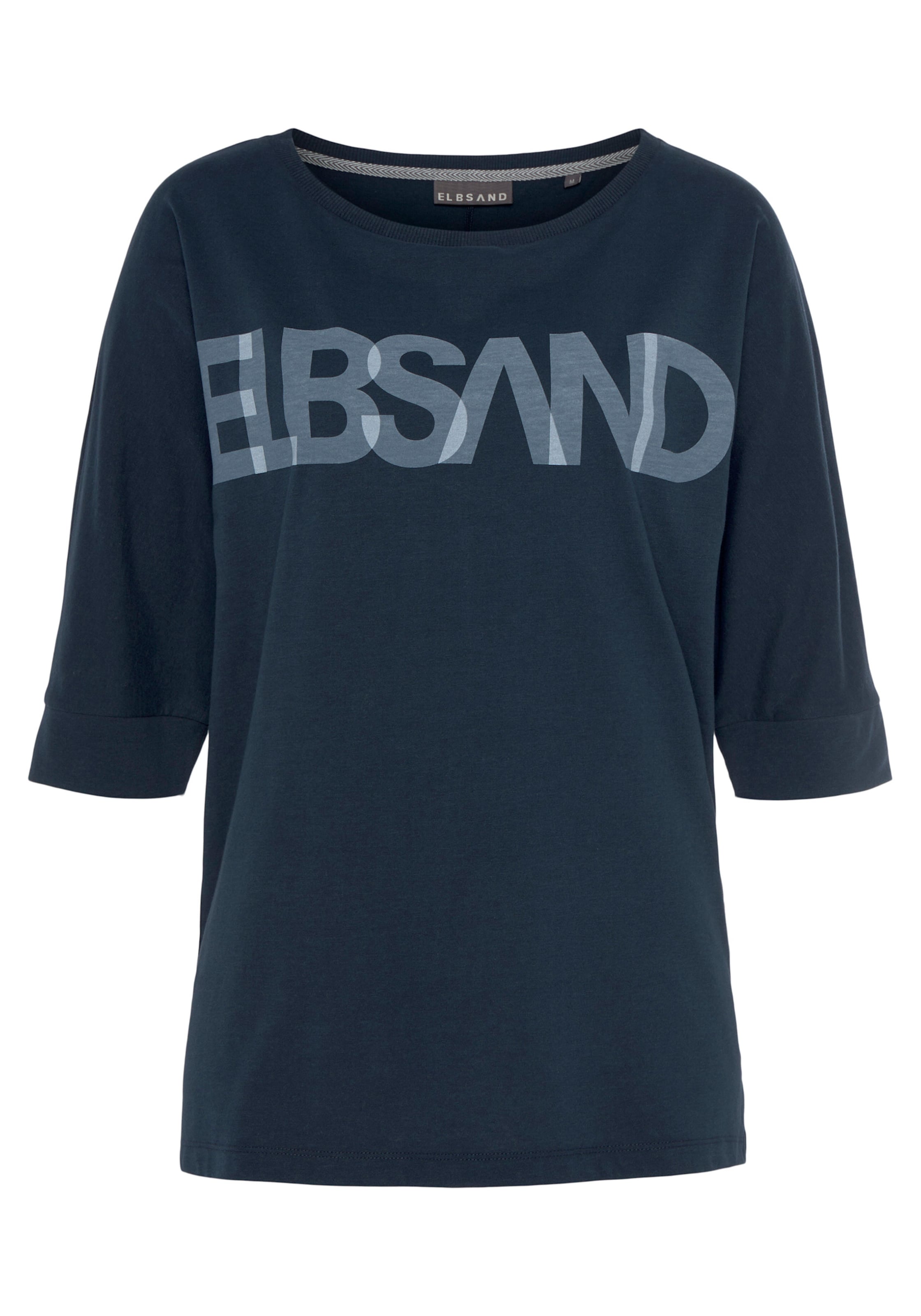 WE ARE günstig Kaufen-3/4-Arm-Shirt in coldwater von Elbsand. 3/4-Arm-Shirt in coldwater von Elbsand <![CDATA[Legeres Shirt von Elbsand. Mit Logoprint vorn. 3/4-Ärmel. Rundhalsausschnitt. Gerader Saumabschluss. Locker geschnitten. Weiche Jerseyware.]]>. 