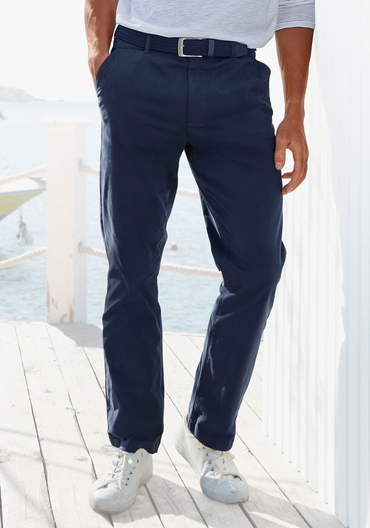 H.I.S Chinobroek - navy