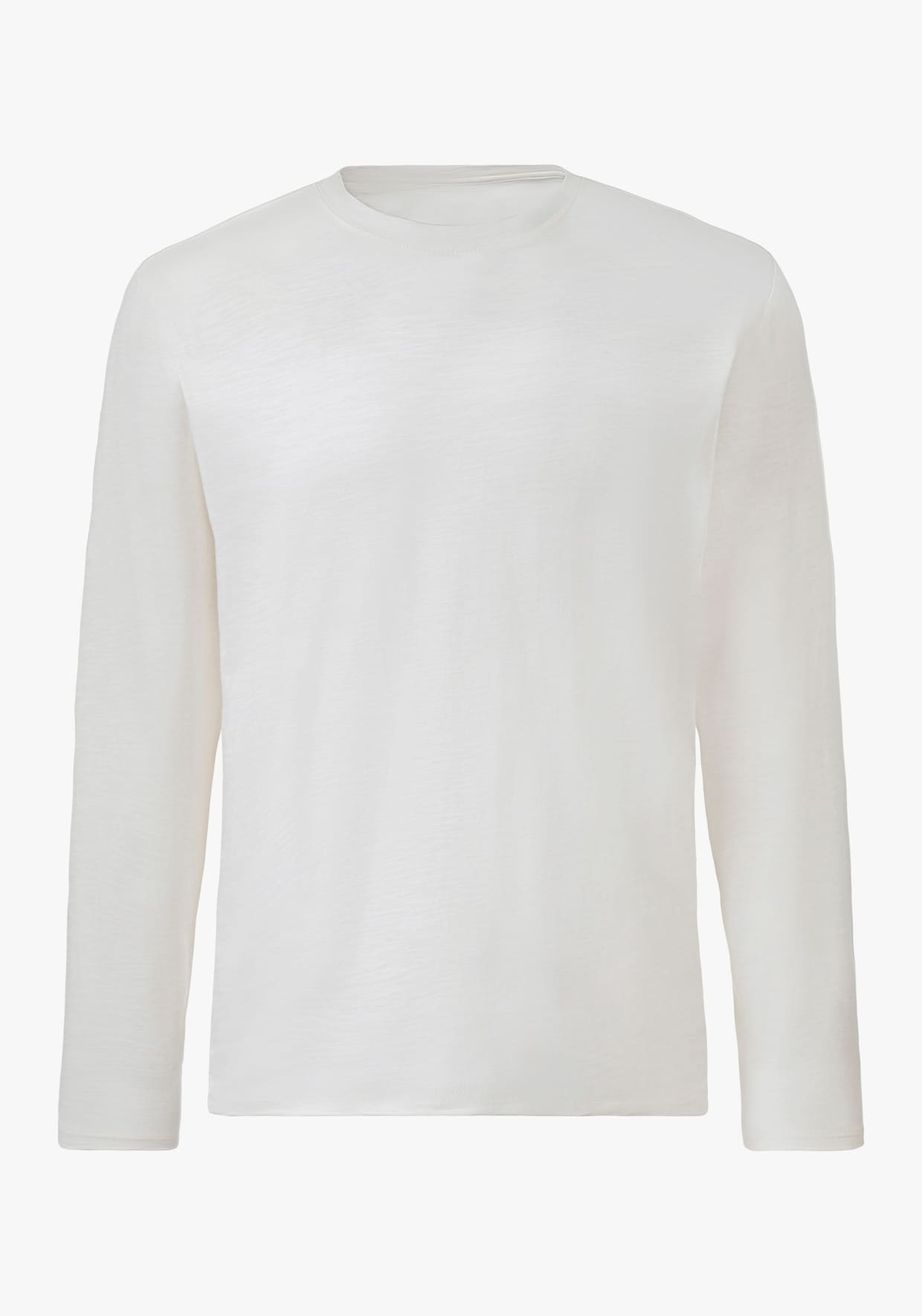 Langarmshirt - hellblau / offwhite