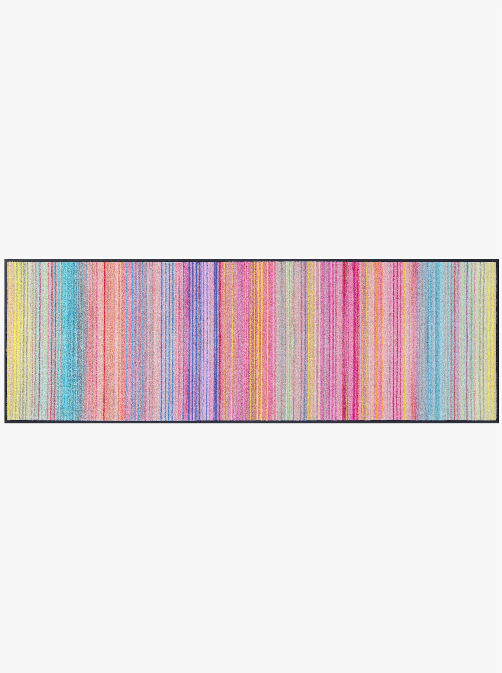 wash+dry by Kleen-Tex Fußmatte - rosé-blau-gestreift