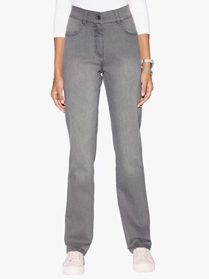 Jeans - grey-denim