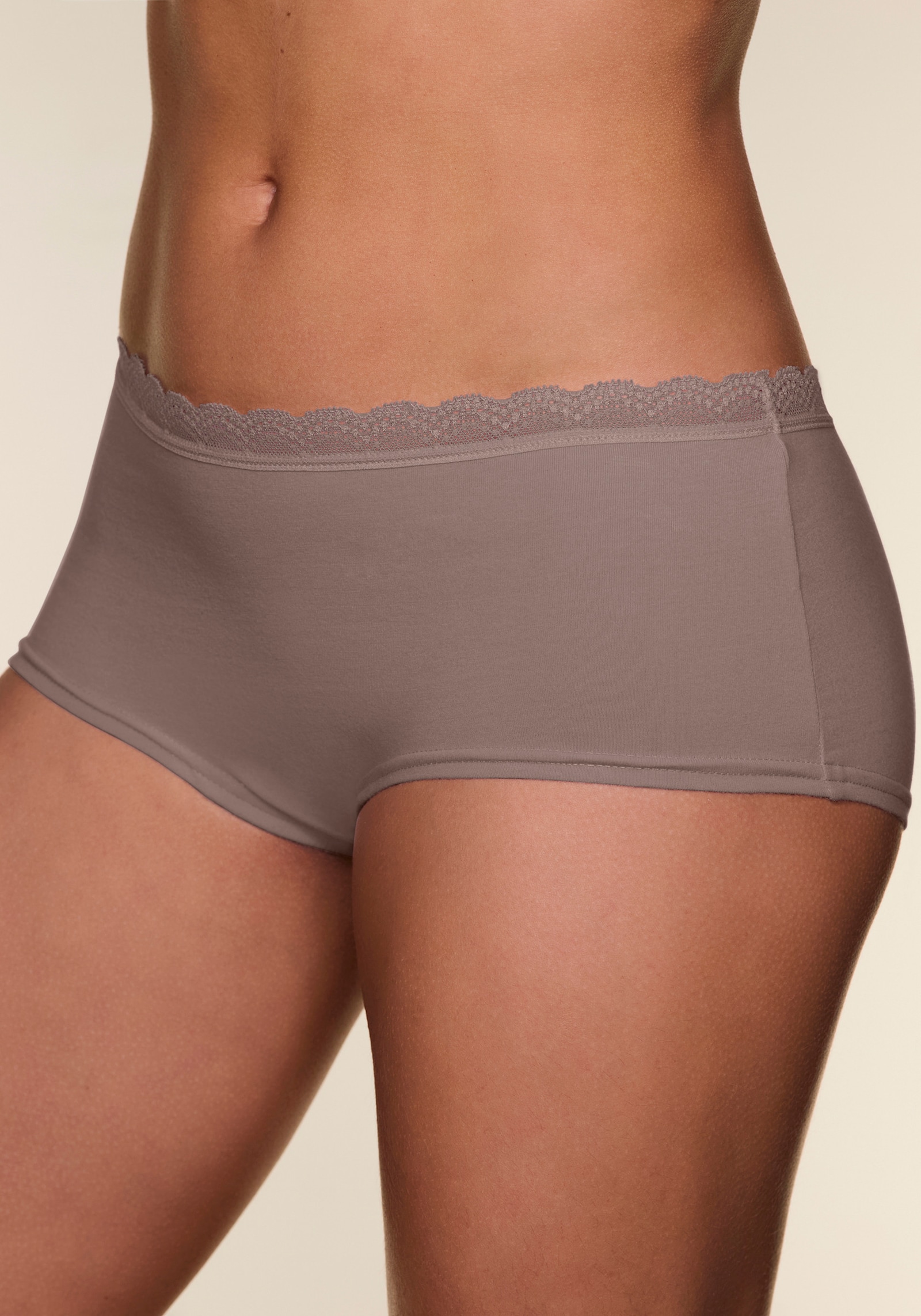 Vivance Hüftpanty - taupe/beige