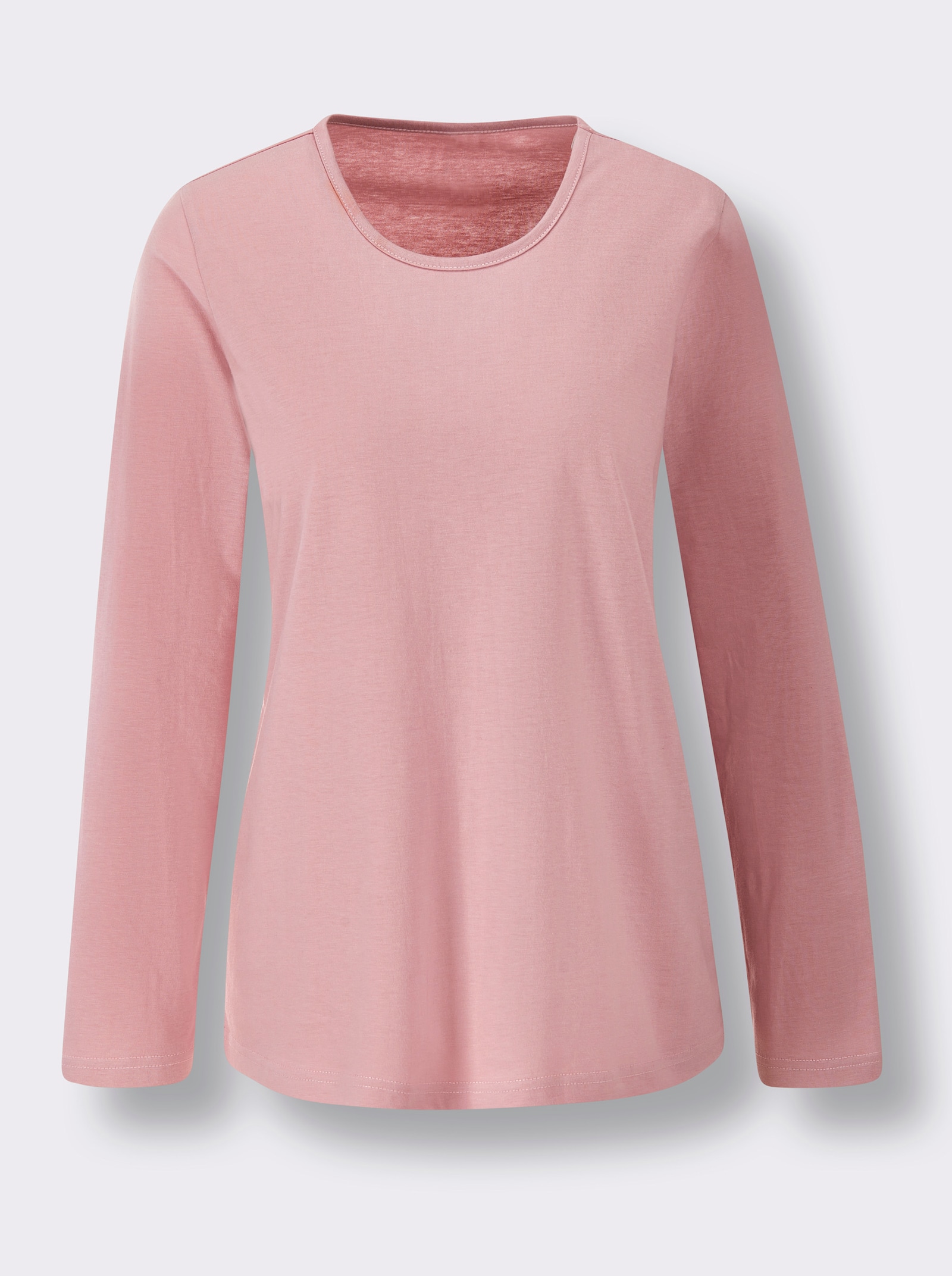 wäschepur Pyžama s kostkovanými kalhotami - hortenziová-potisk + modrá-potisk