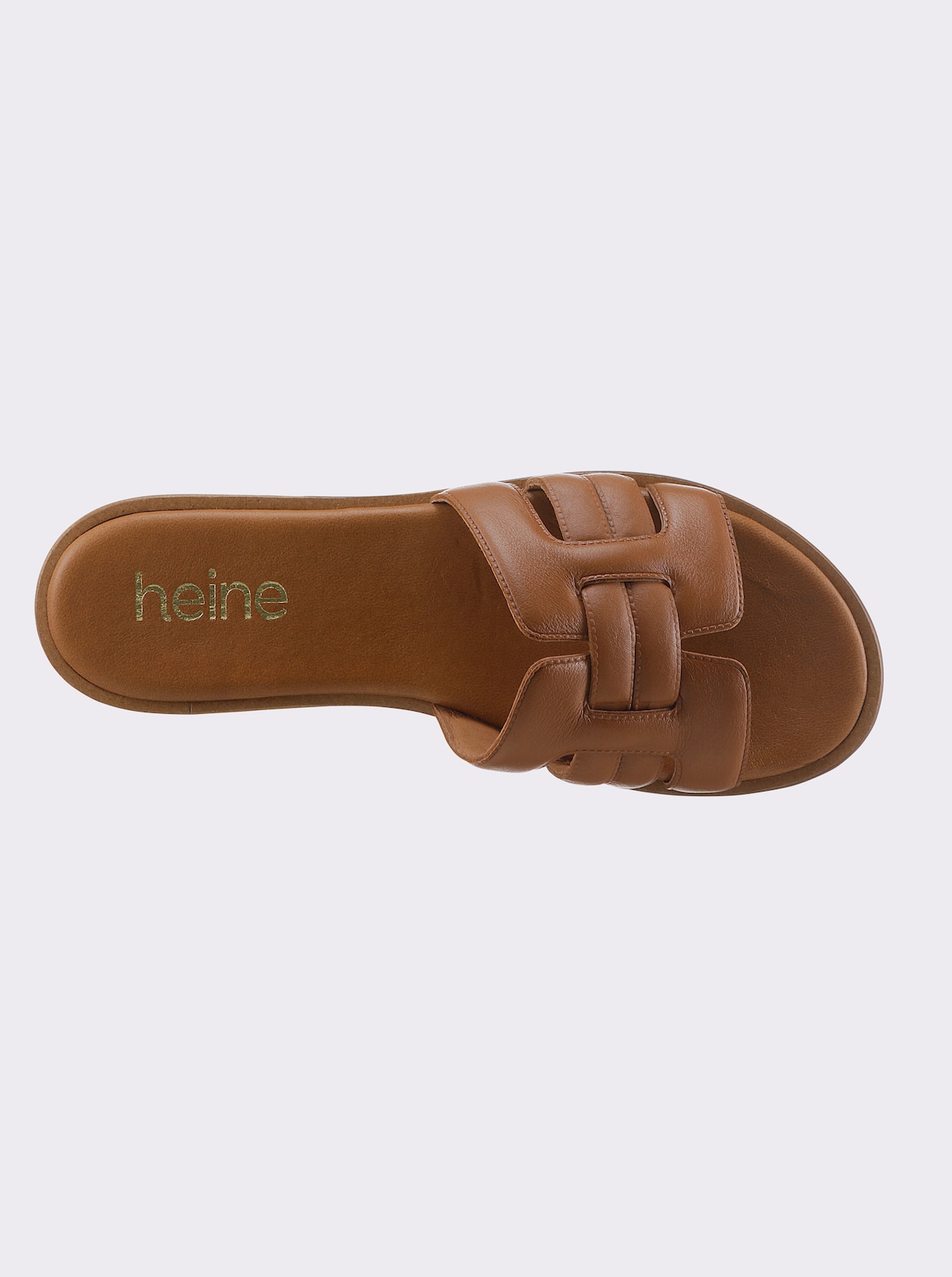 heine Pantolette - cognac