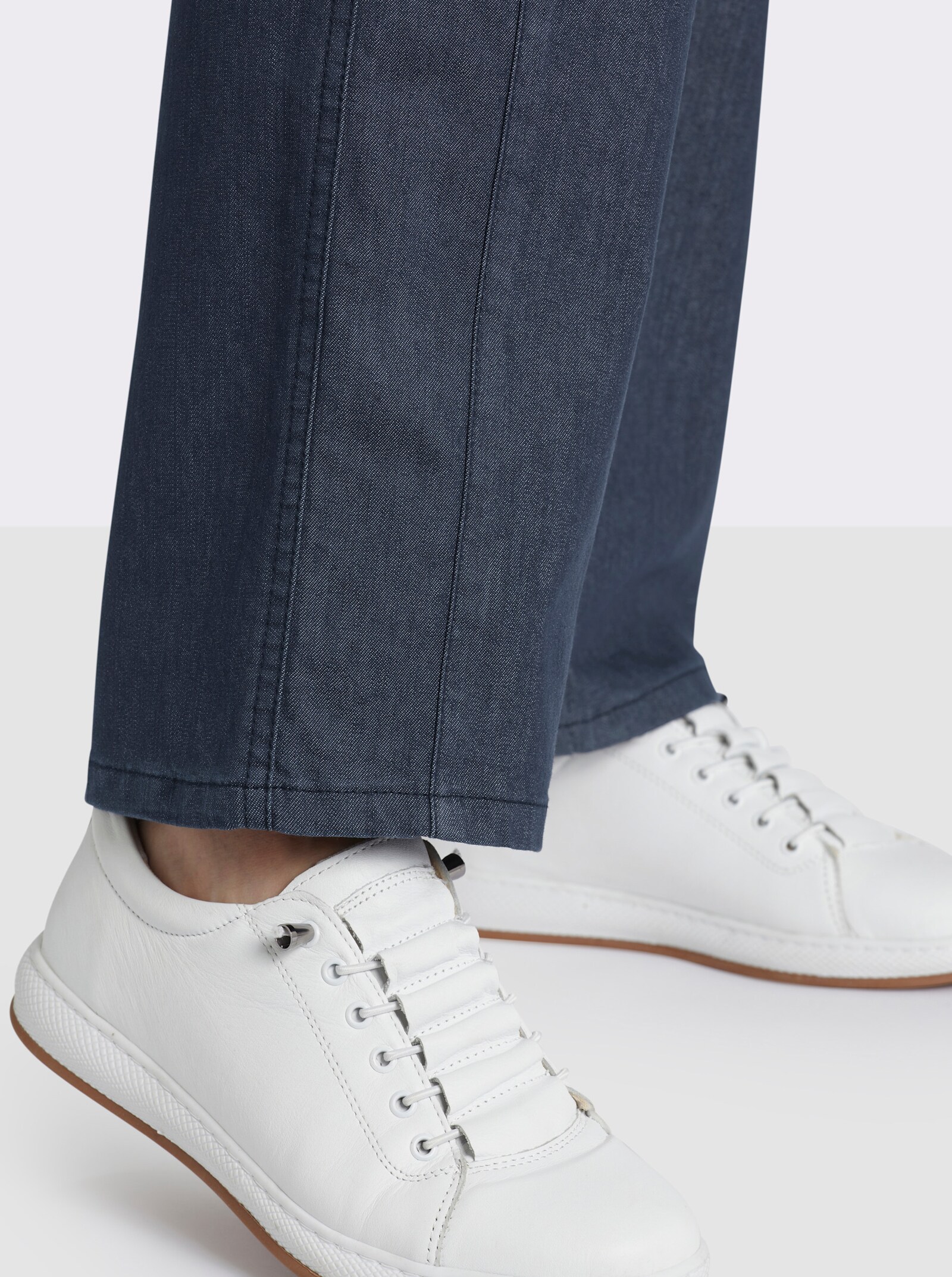 Cosma Gerade Jeans mit Bauch-weg-Effekt - blue-stone-washed