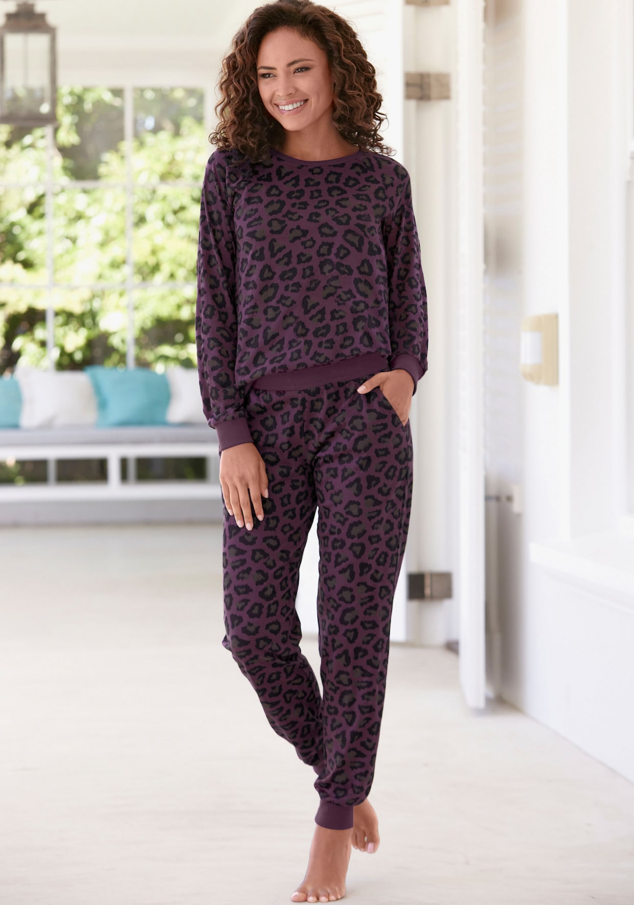 Vivance Dreams Pyjama - lila