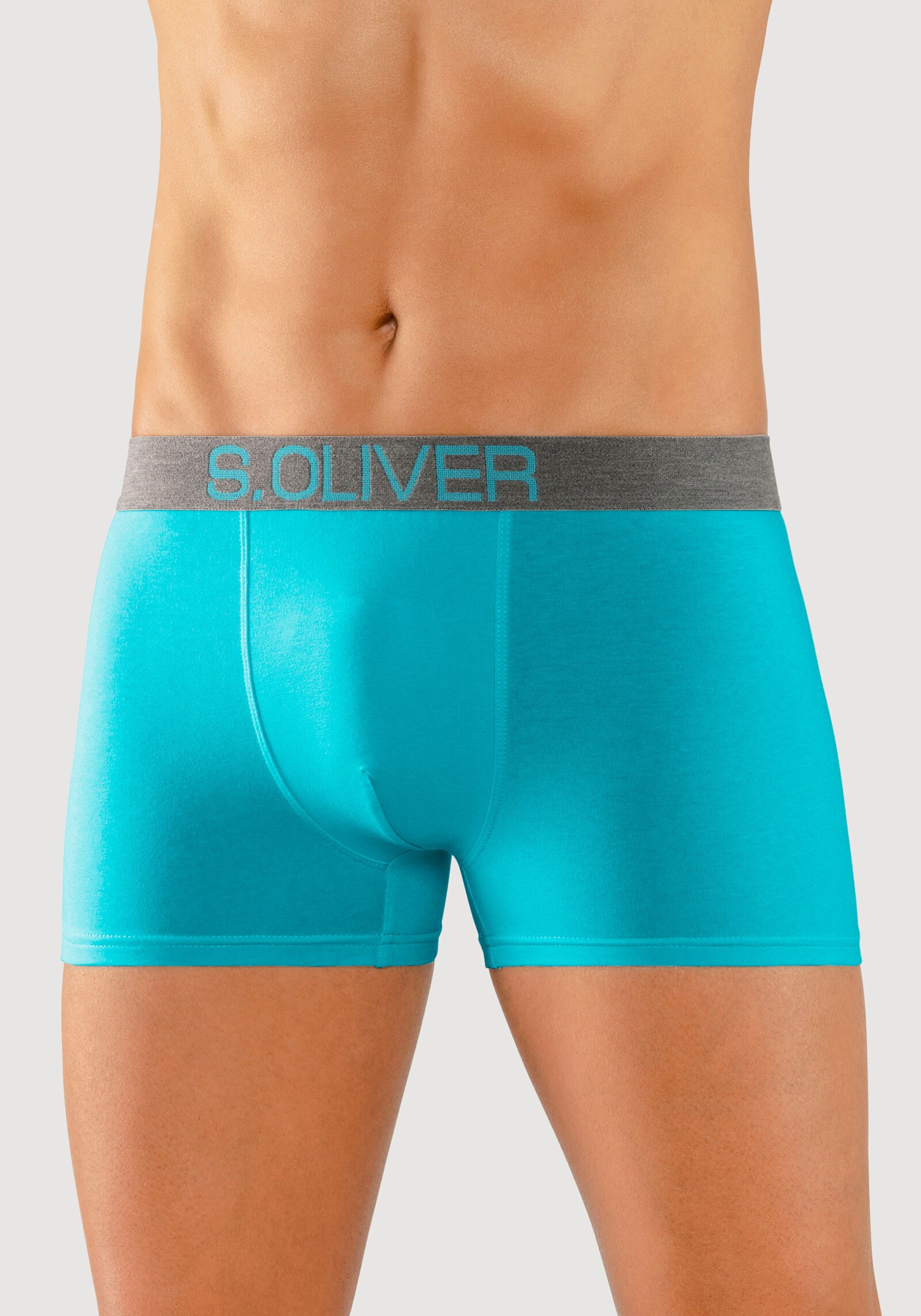 s.Oliver Boxer - turquoise / lichtblauw / marine / koningsblauw