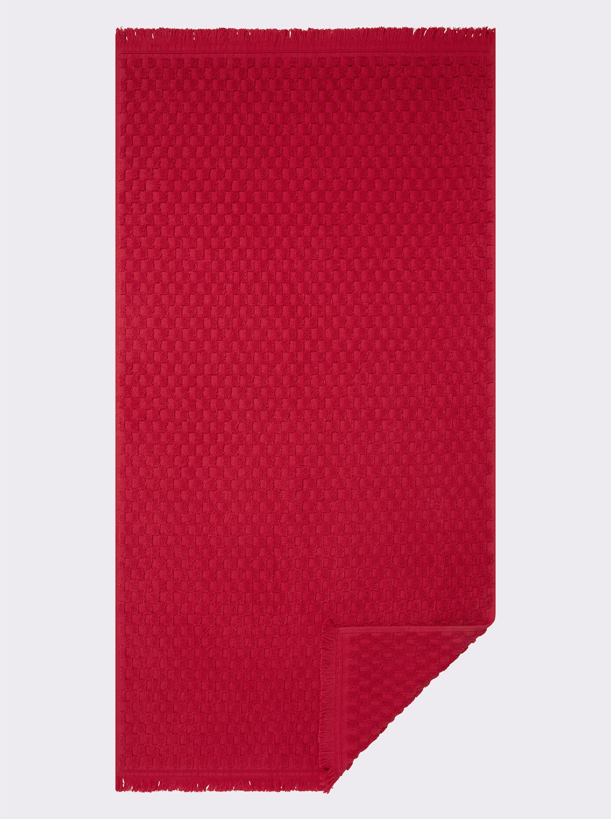 wäschepur Handdoek - rood