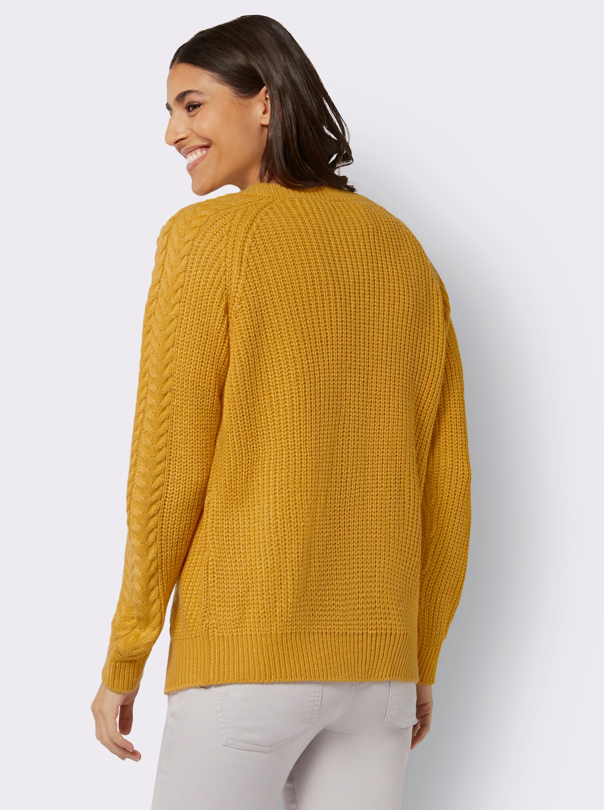 Cardigan - ockra