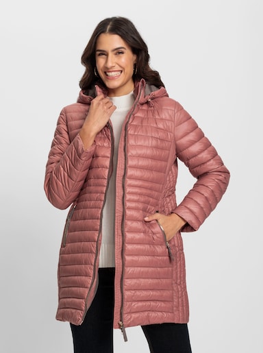 Steppjacke mit hoher Wärme-Isolierung - rosenholz