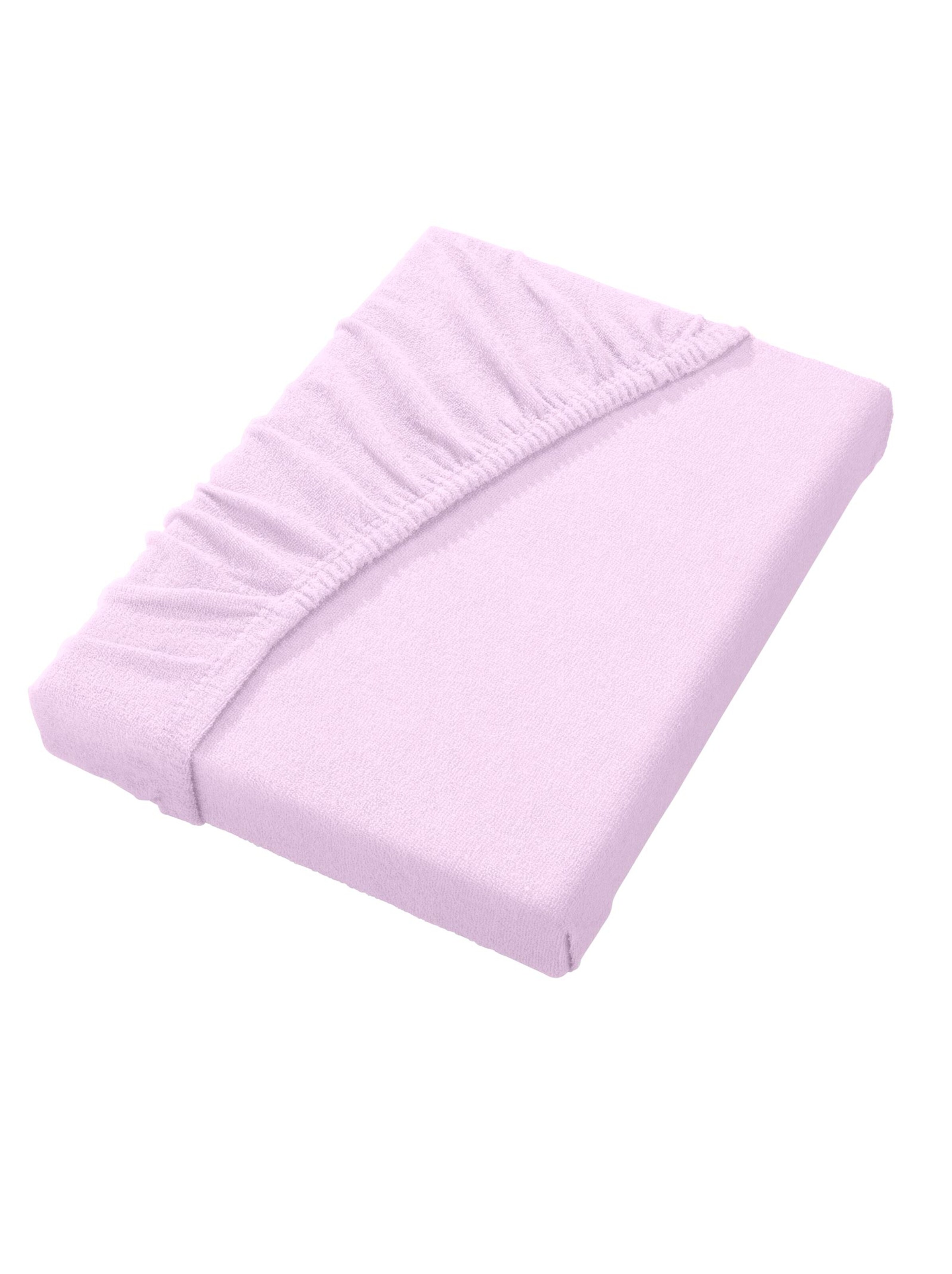 Spannbetttuch - flieder