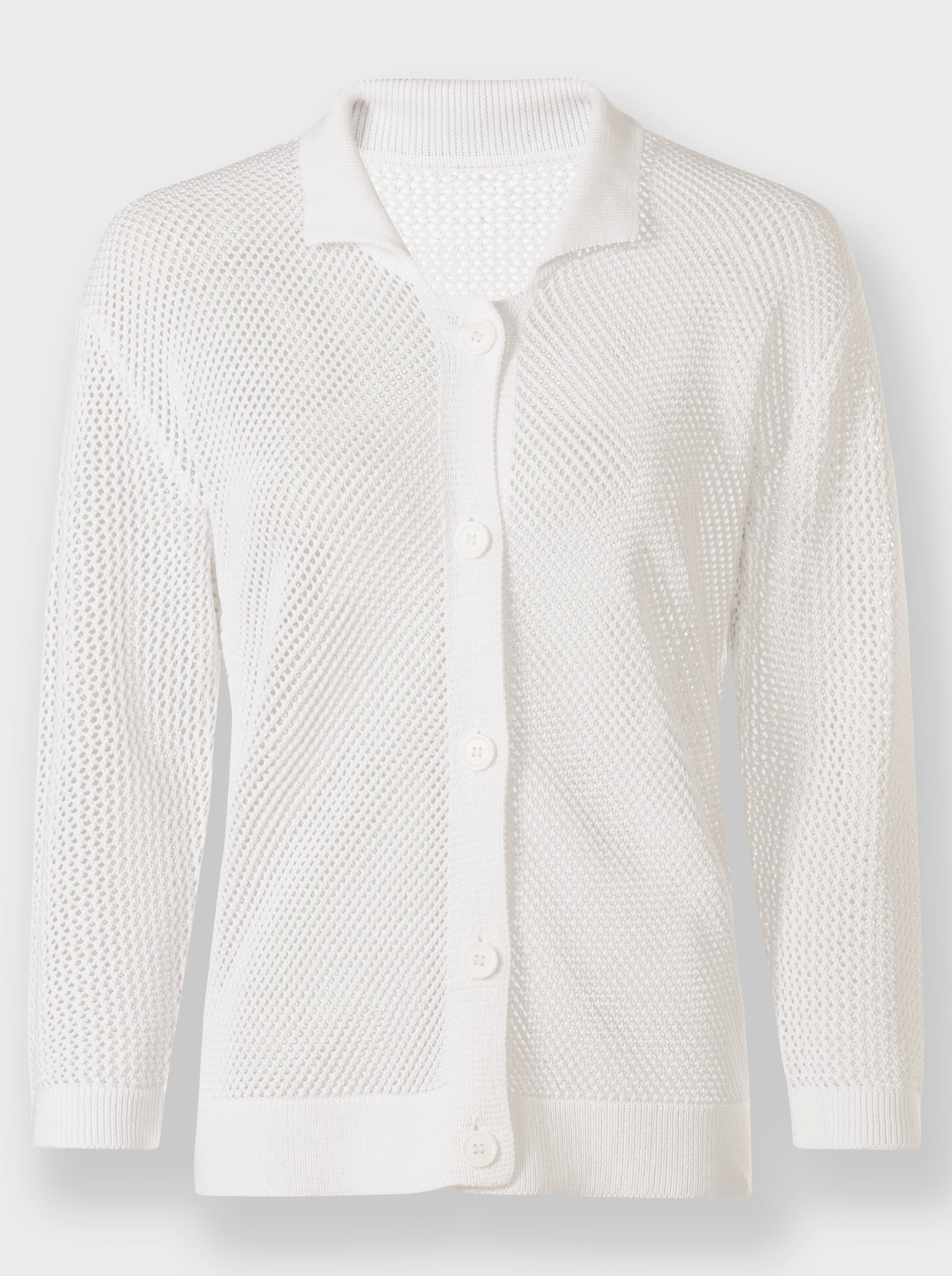 heine Veste en tricot - blanc