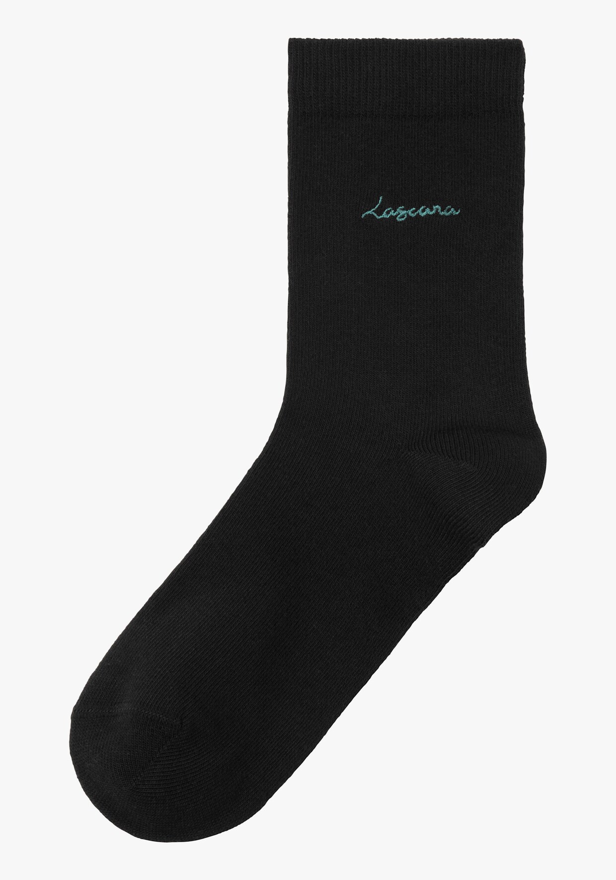 LASCANA chaussettes basiques - 7x noir