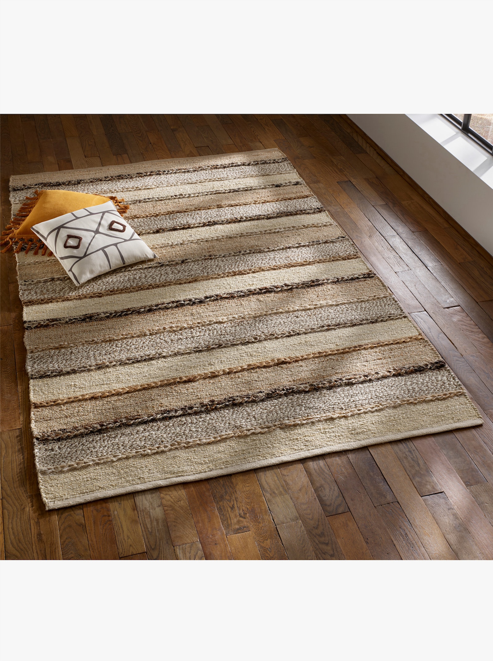 heine home Teppich - natur-braun