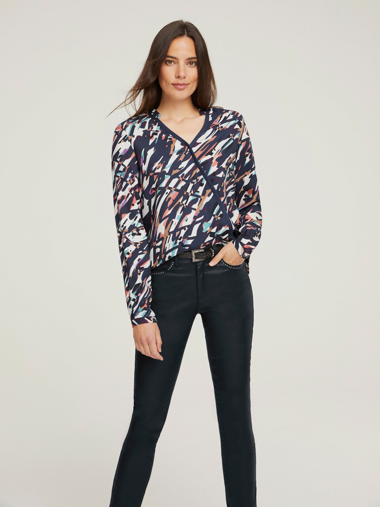 heine Druckbluse - bunt