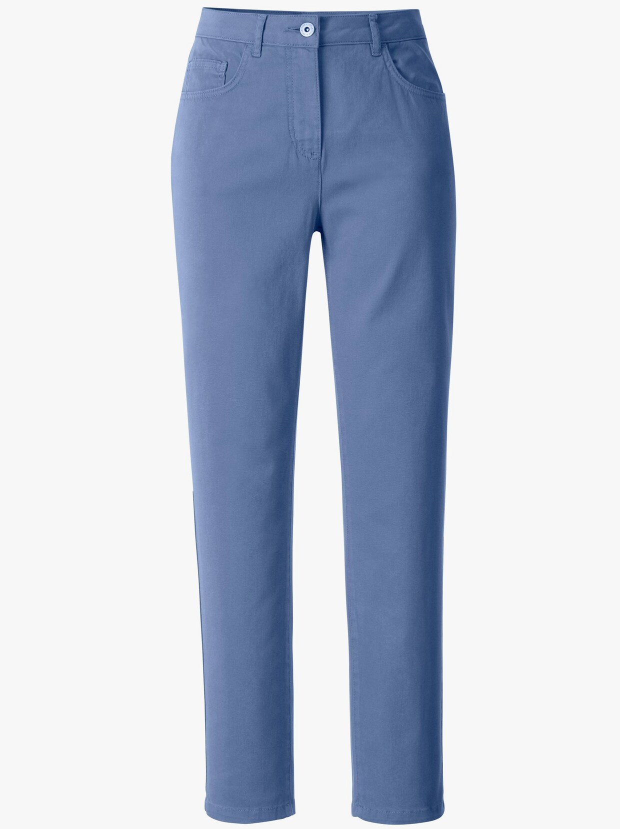 Strečové kalhoty - džínová modrá