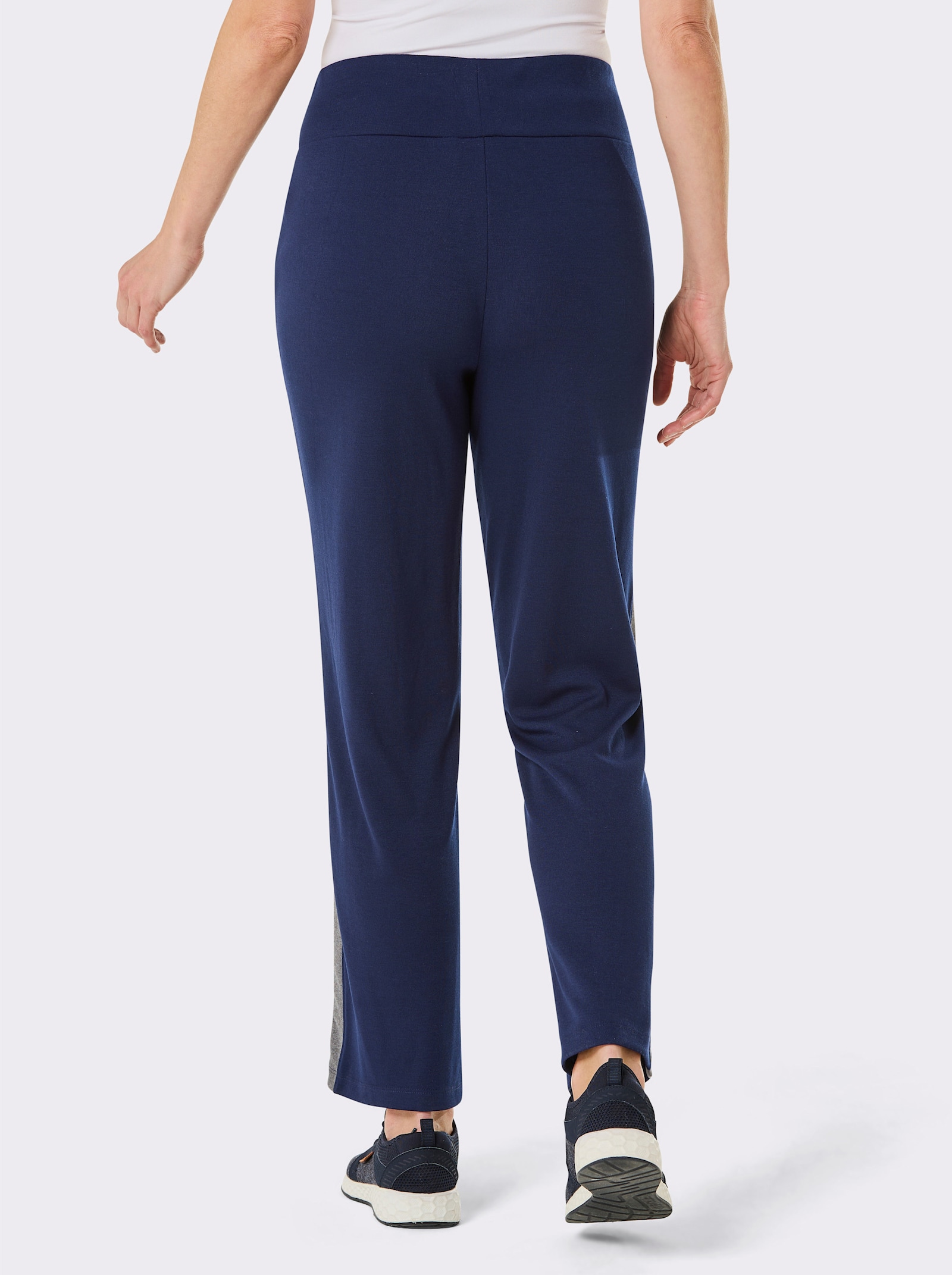 Catamaran Sports Freizeithose mit extra breitem Bund - marine-anthrazit