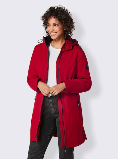CREATION L PREMIUM Funktionsjacke mit Fleece-Futter - rot