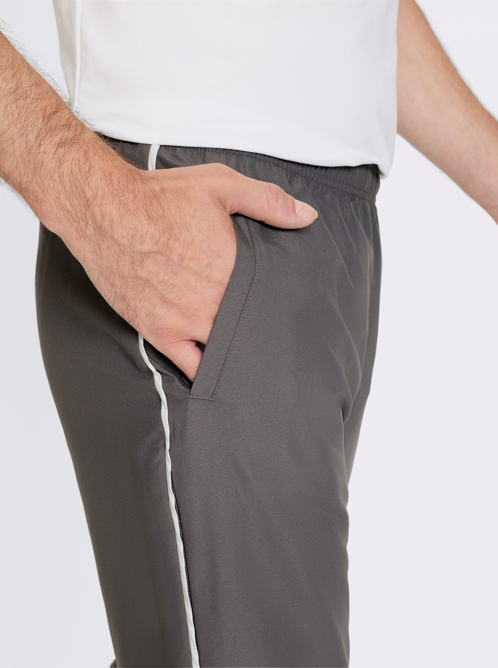 Catamaran Sports Freizeithose mit Reißverschluss bis zur Hüfte - anthrazit