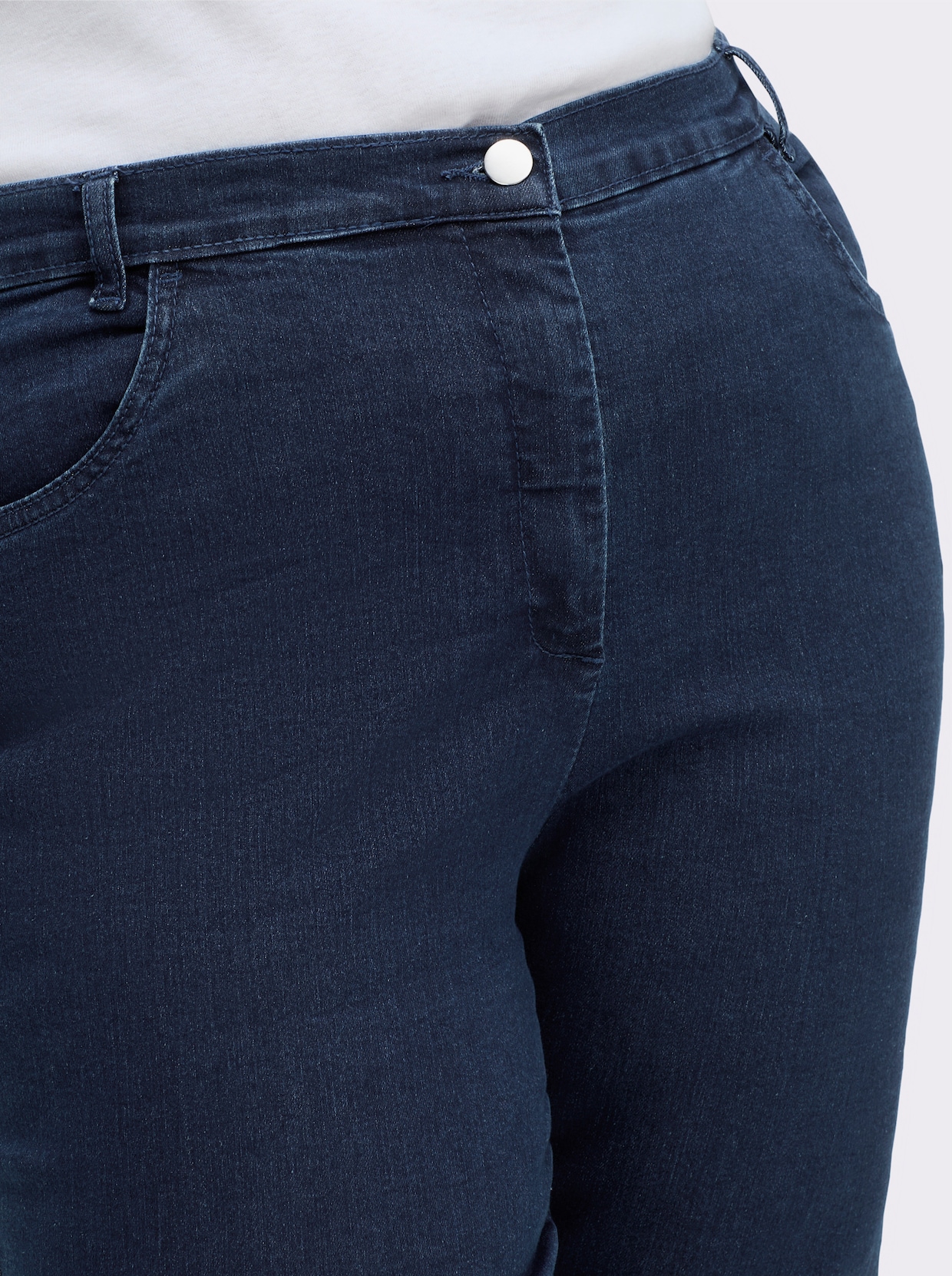 Jeans mit Stretch-Anteil - blue-stone-washed