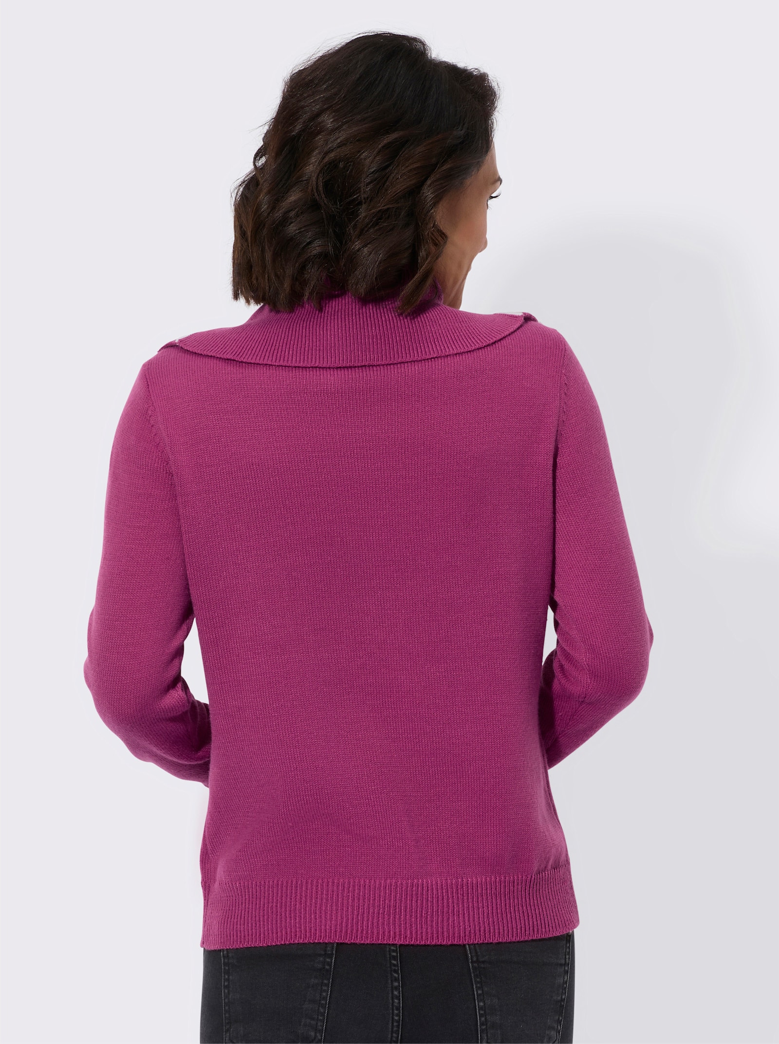 Pullover mit Troyerkragen - erika