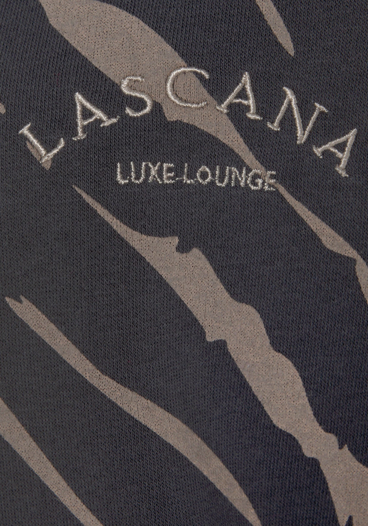 LASCANA Sweatshirt met capuchon - donkergrijs/taupe