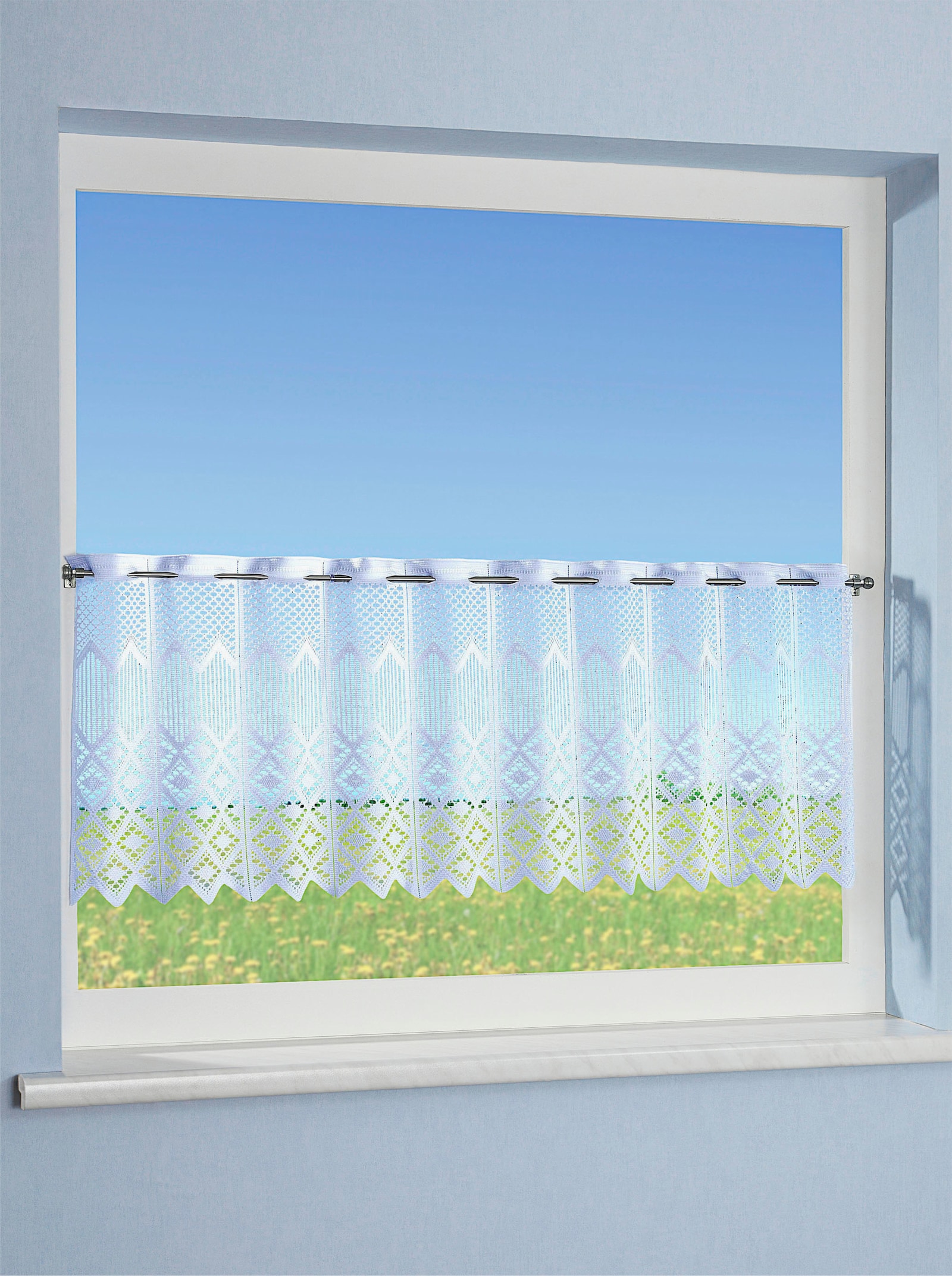 Fensterbehang - weiß