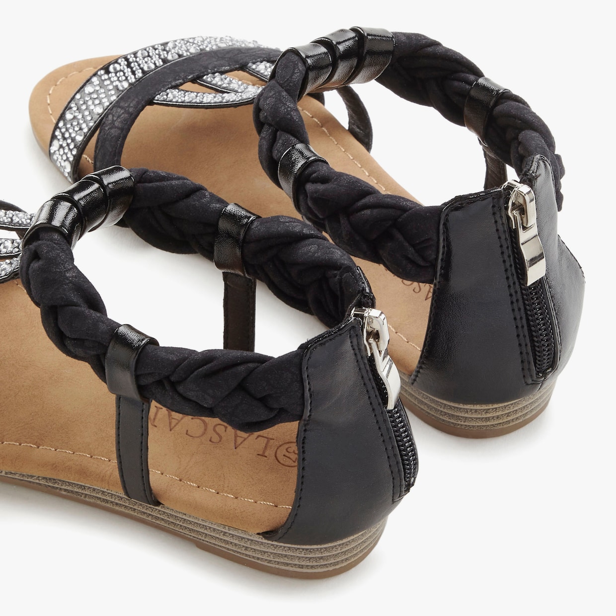 LASCANA sandalen - zwart