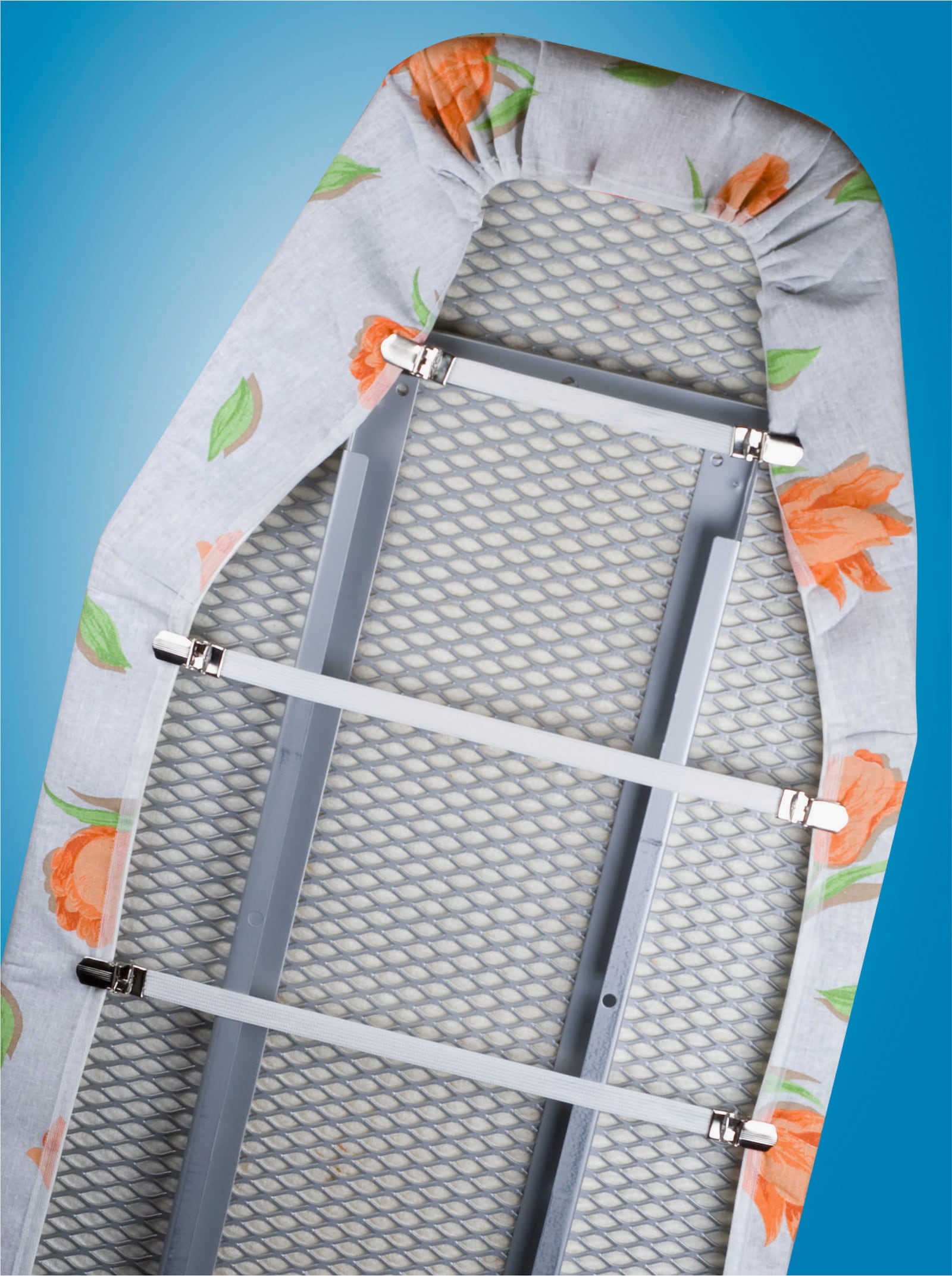 Bügelbrett-Bezugspanner - Silber