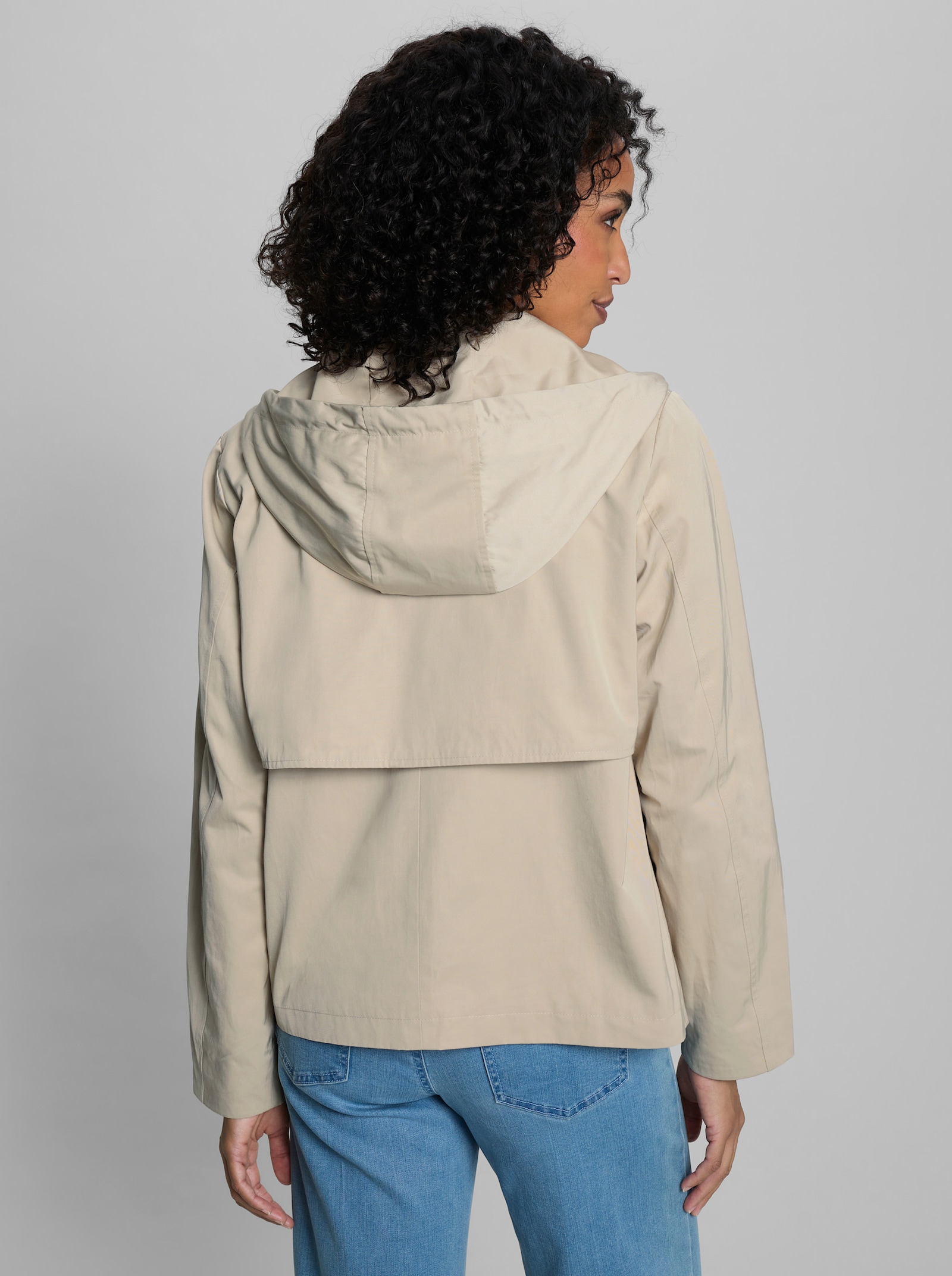 heine Outdoorjacke mit leichtem Glanz - sand