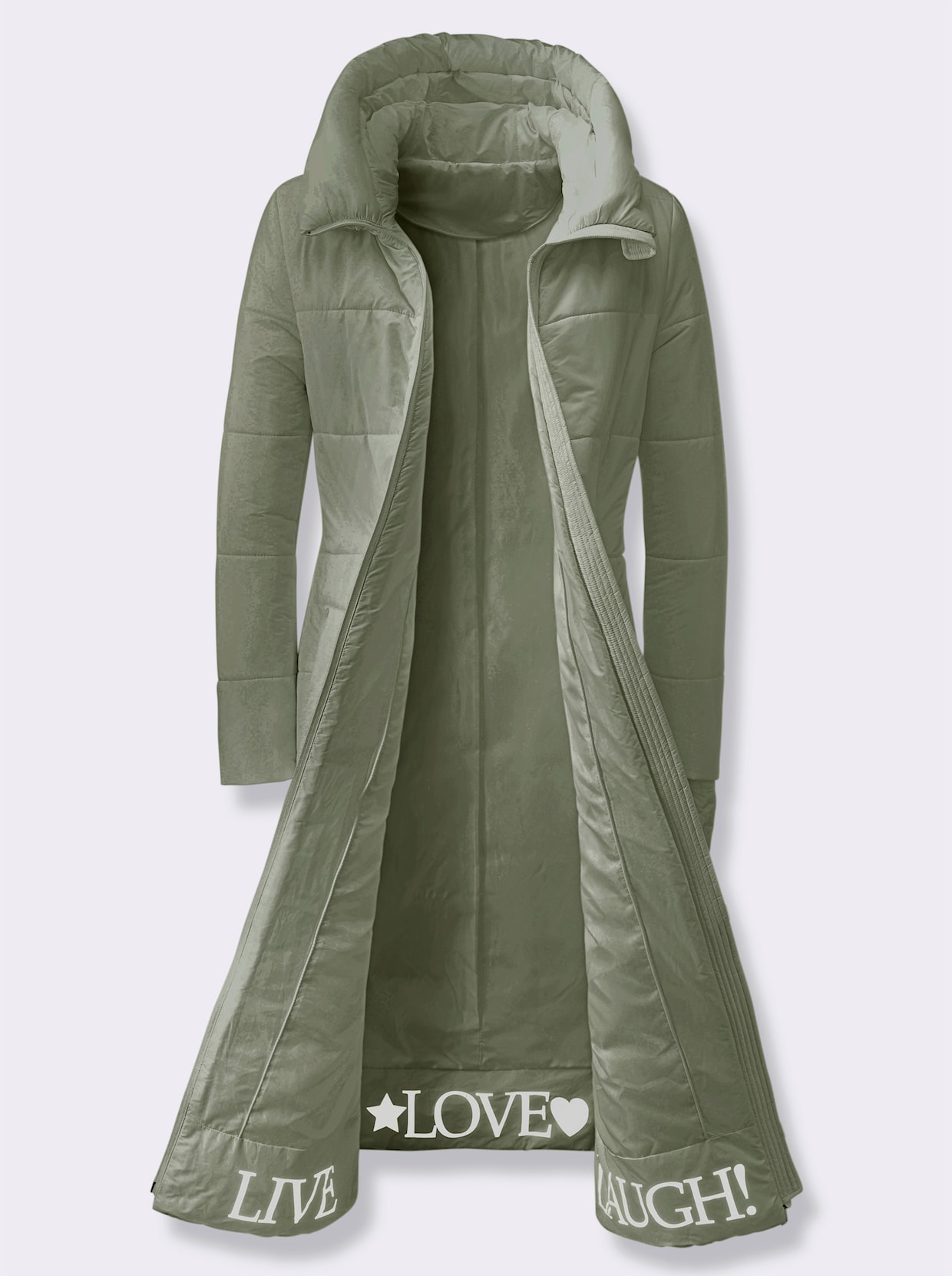 heine Manteau matelassé - kaki