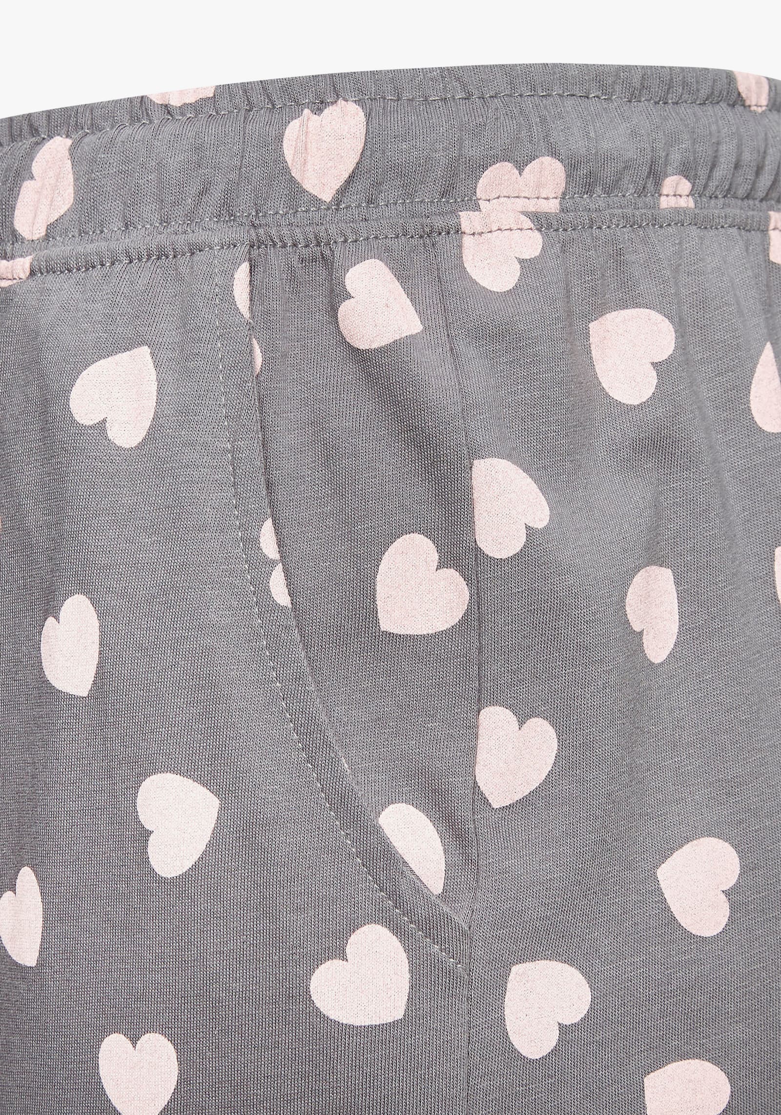 Vivance Dreams by Lascana Pyjama - taupe + rosa
