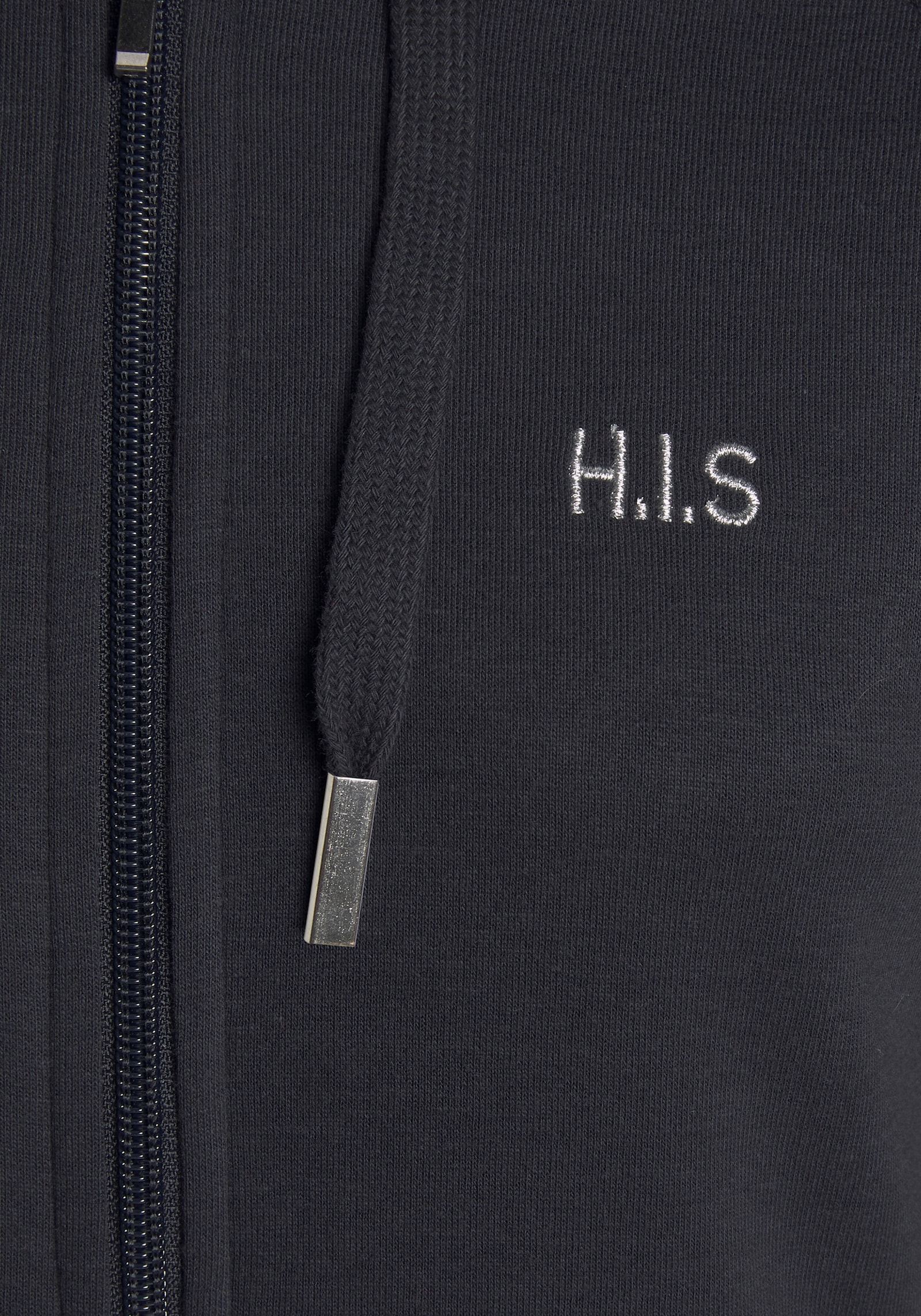 H.I.S Veste à capuche - marine