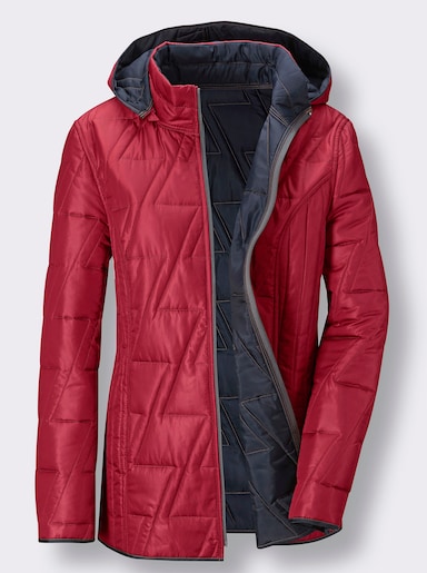 Wendejacke - kirsche