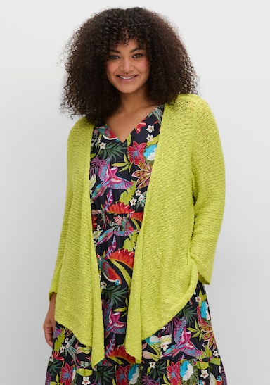 sheego by Joe Browns Strickjacke - limone