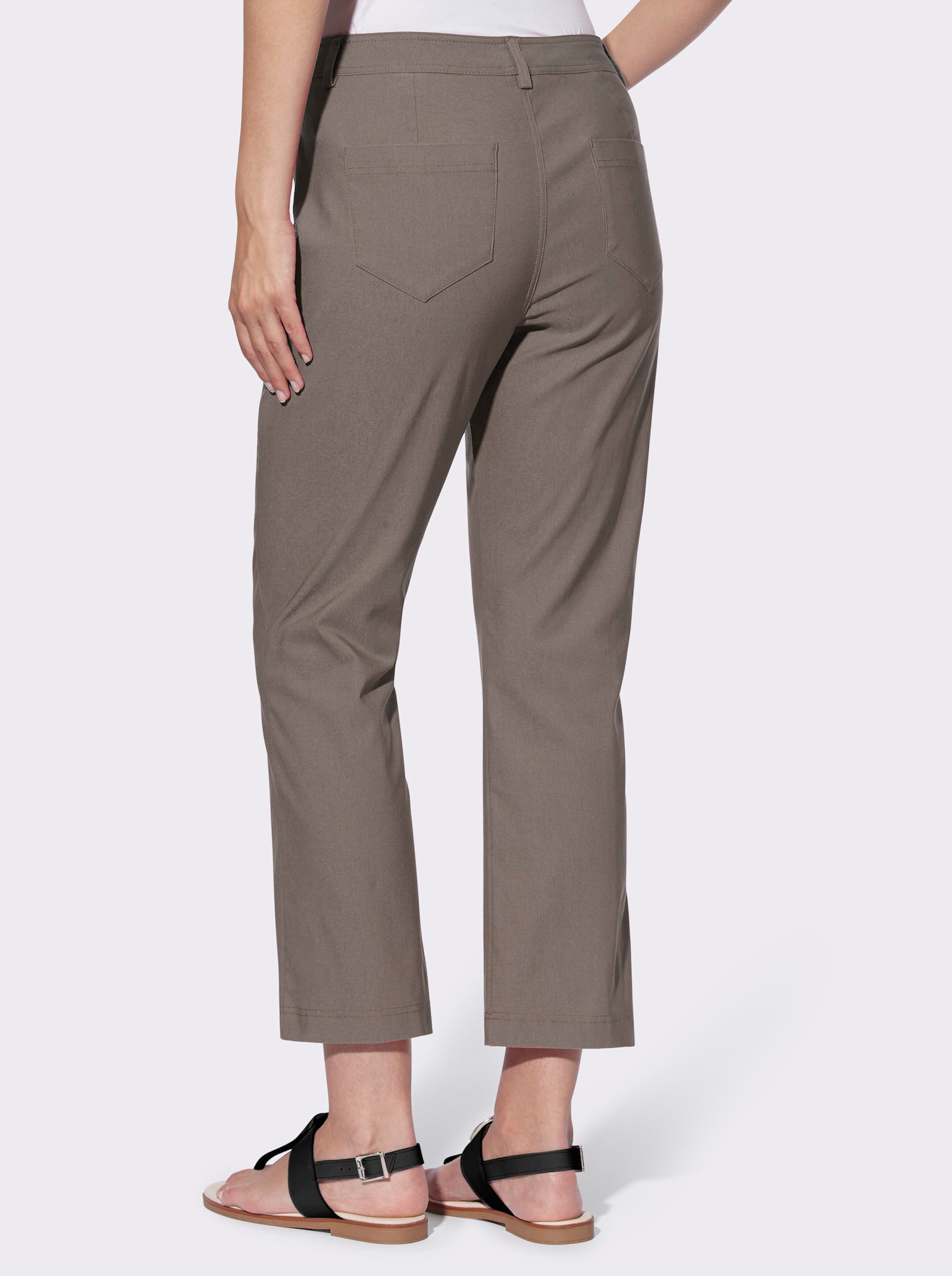 heine Bengalinhose 5-Pocket-Style - dunkeltaupe