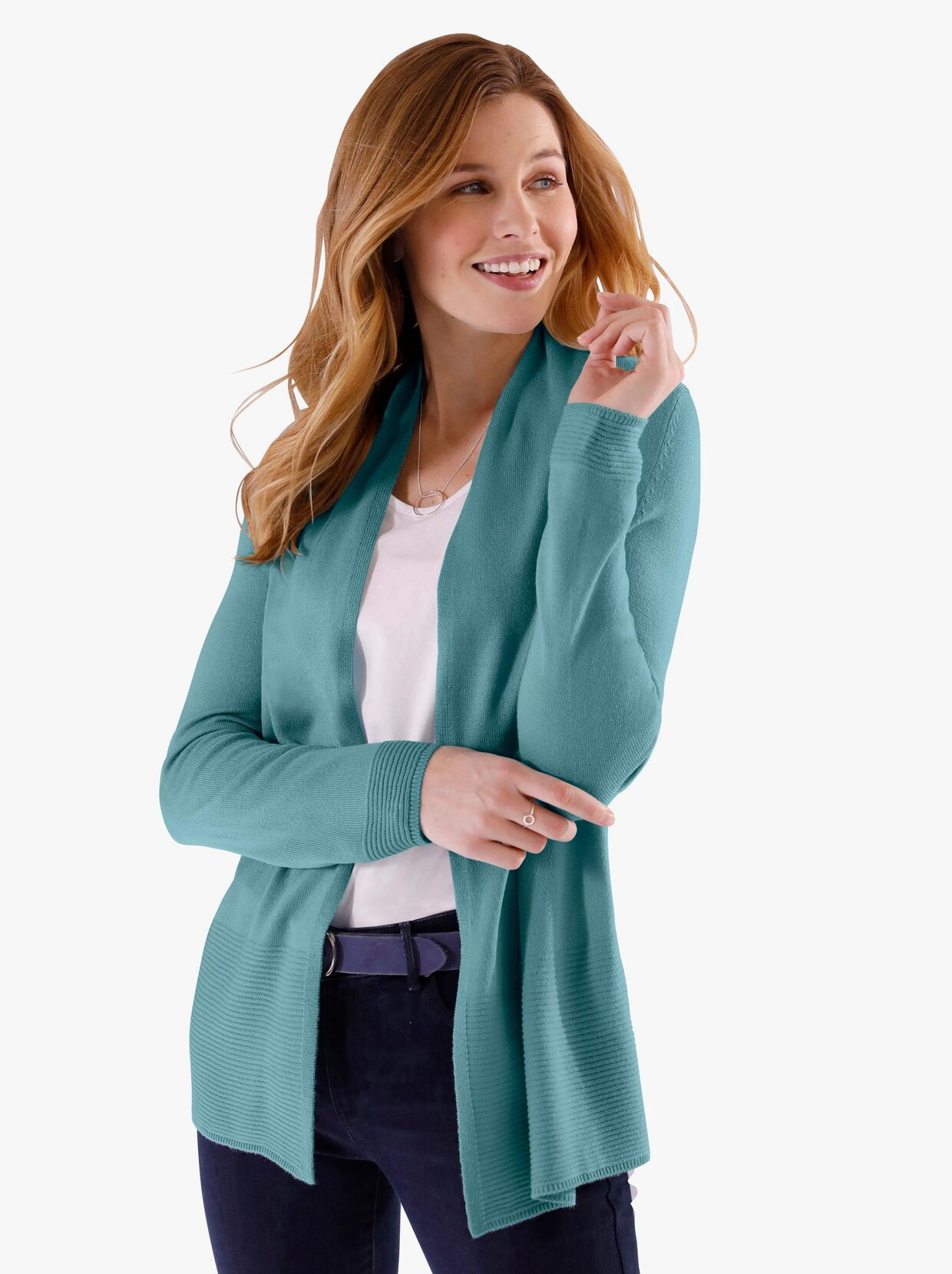 Strickjacke - ozean