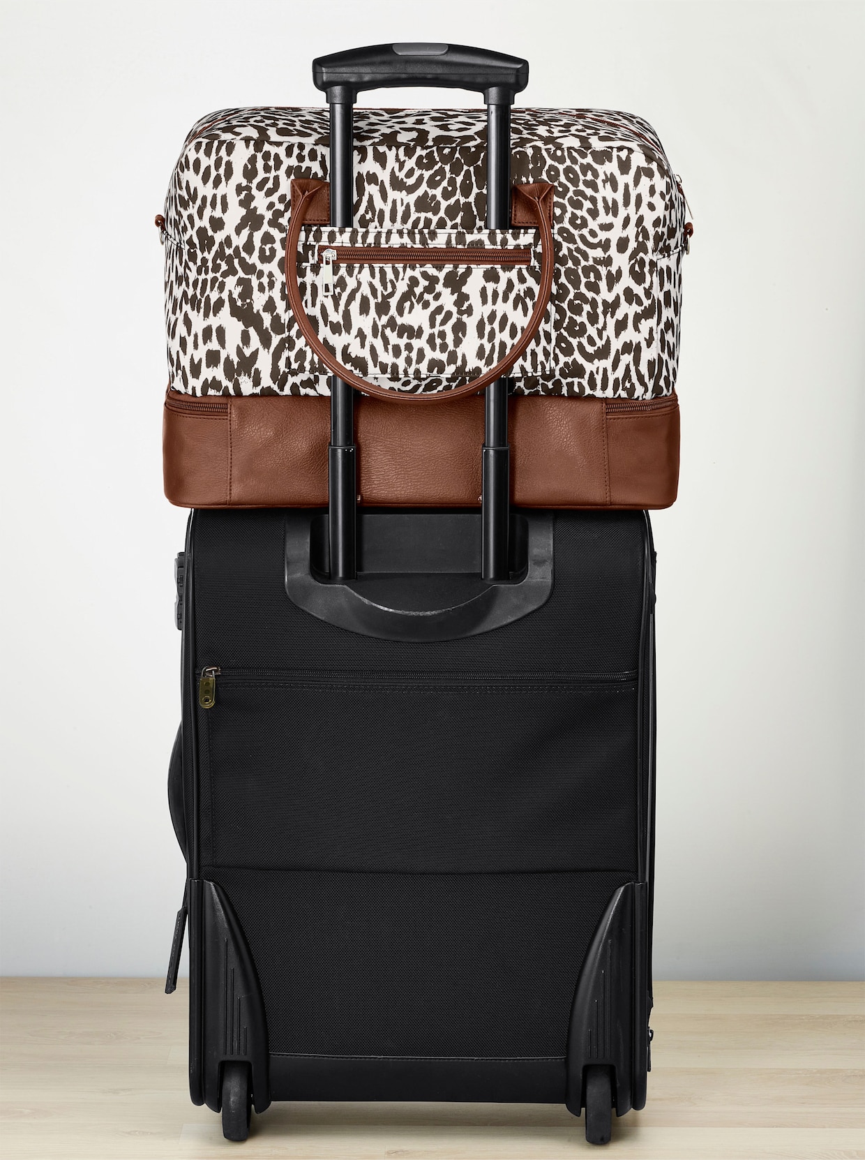 2tlg. Weekender Set - braun
