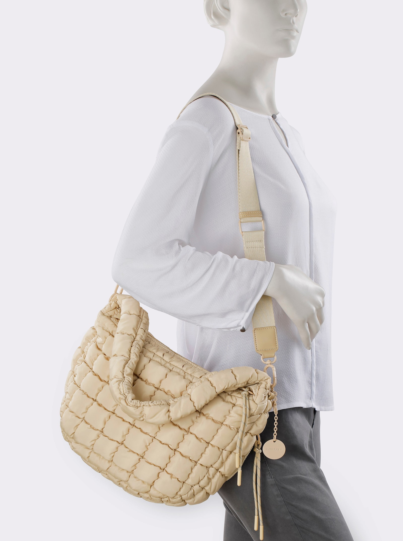 heine Tasche - champagner