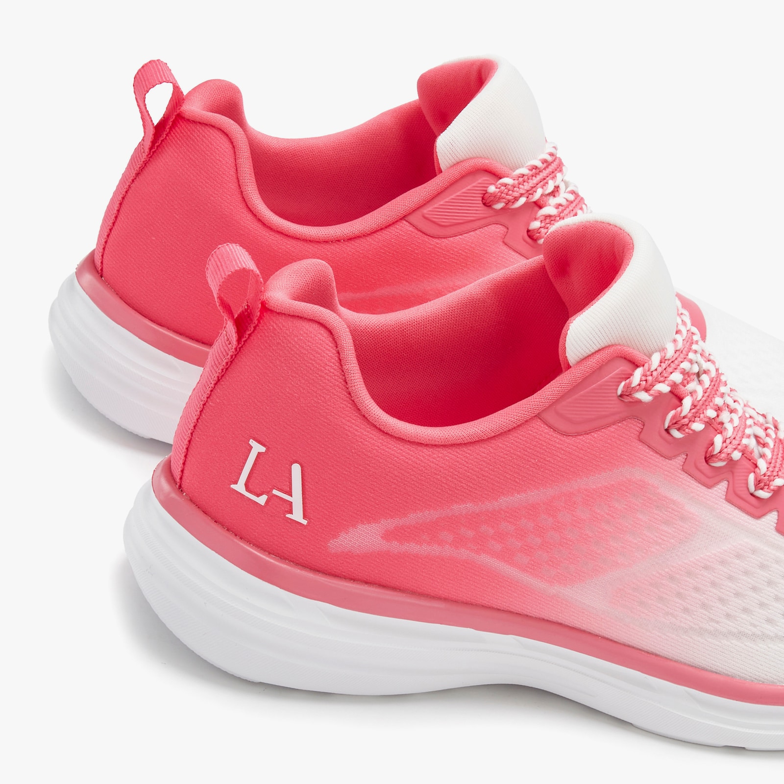 LASCANA Sneaker - weiß/pink