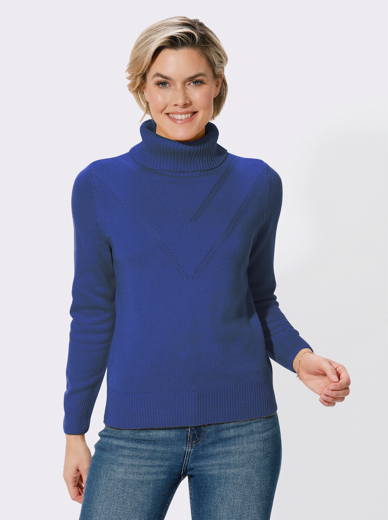 Pullover - royalblau