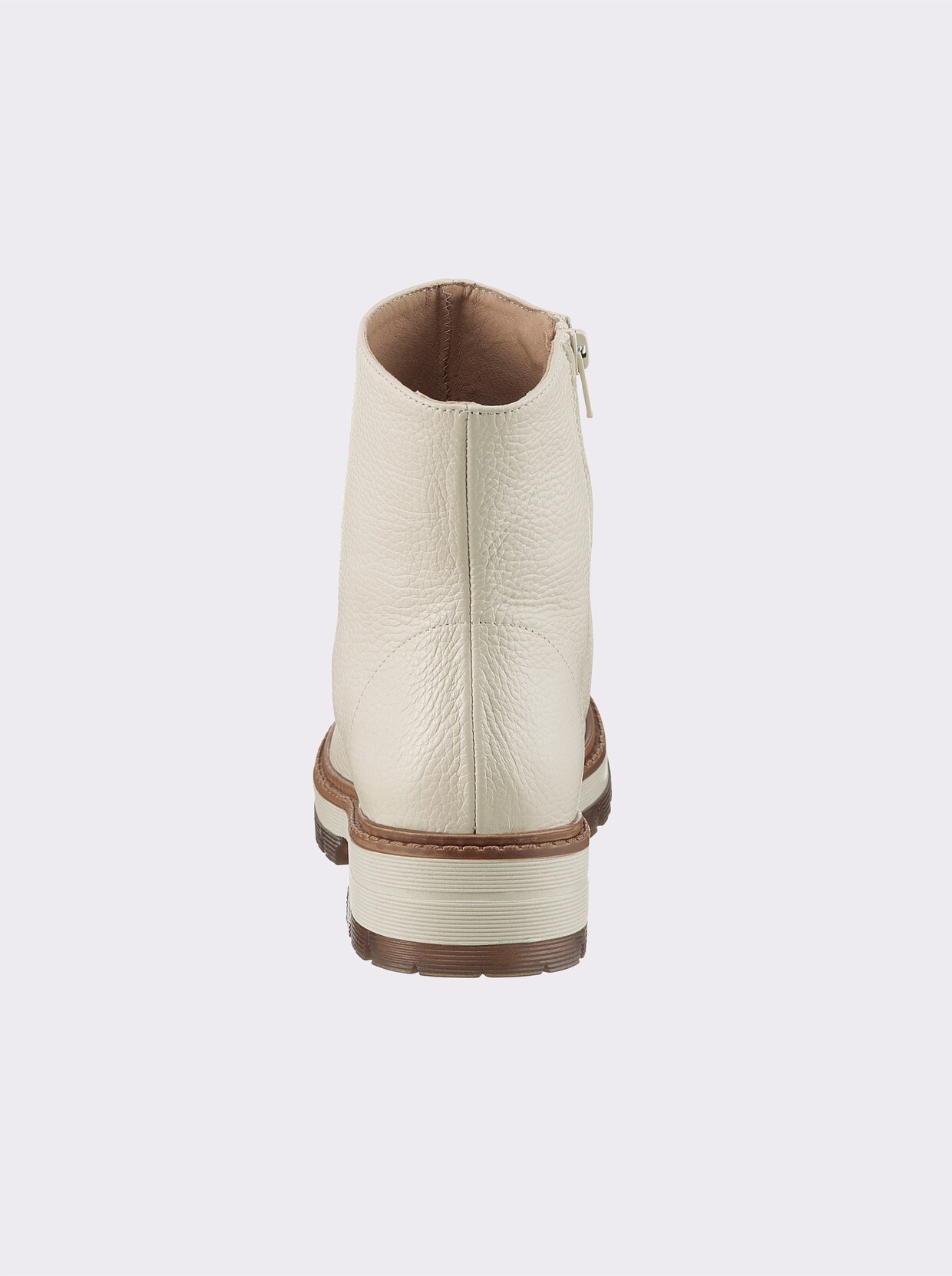 heine Bottines - crème