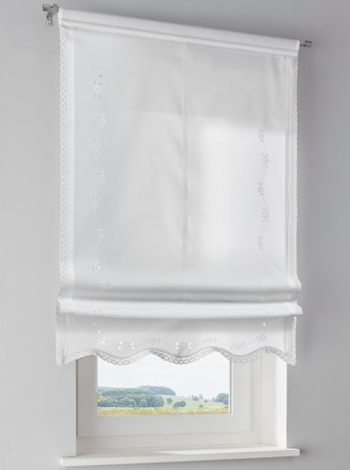 heine home Raffrollo - weiß